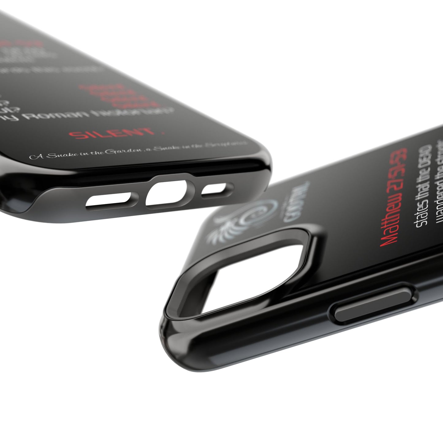 Dead Wandering the Streets Inconsistency - (iPhone & Samsung Galaxy) Religious Phone Case