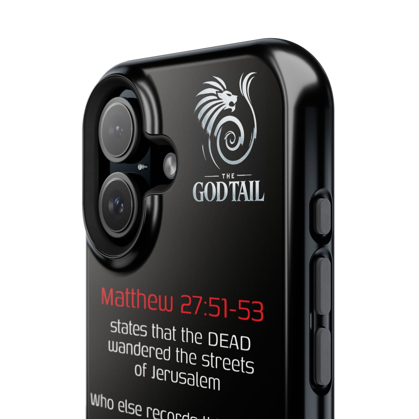Dead Wandering the Streets Inconsistency - (iPhone & Samsung Galaxy) Religious Phone Case