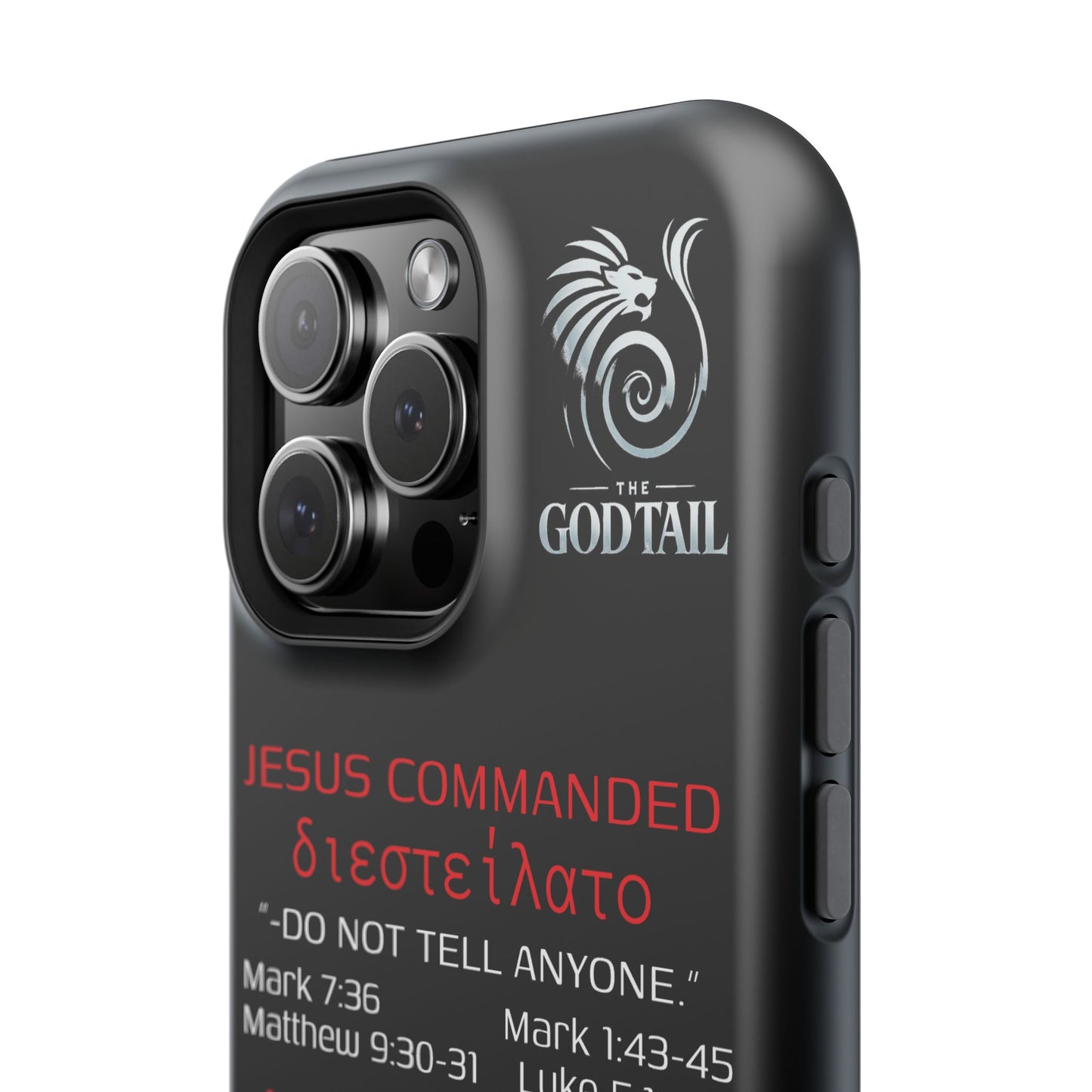 Jesus Leading to Sin Inconsistency - (iPhone & Samsung Galaxy) Phone Case
