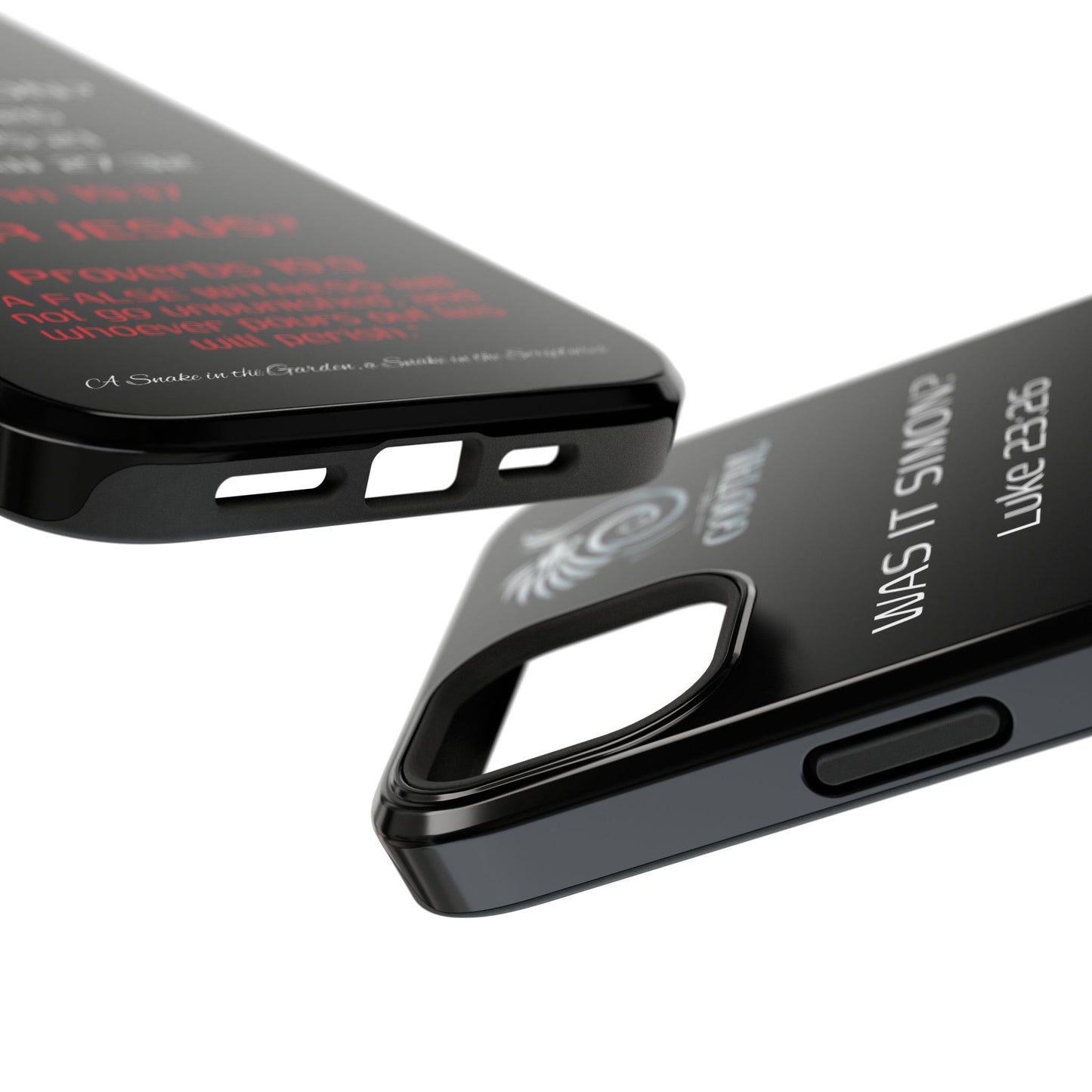 Who Carried the Cross Inconsistency - (iPhone & Samsung Galaxy) Phone Case