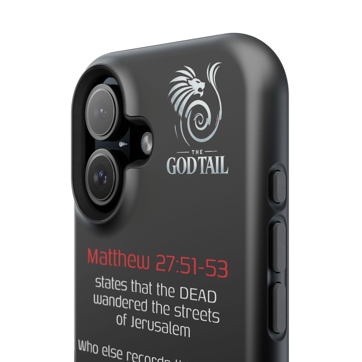 Dead Wandering the Streets Inconsistency - (iPhone & Samsung Galaxy) Religious Phone Case