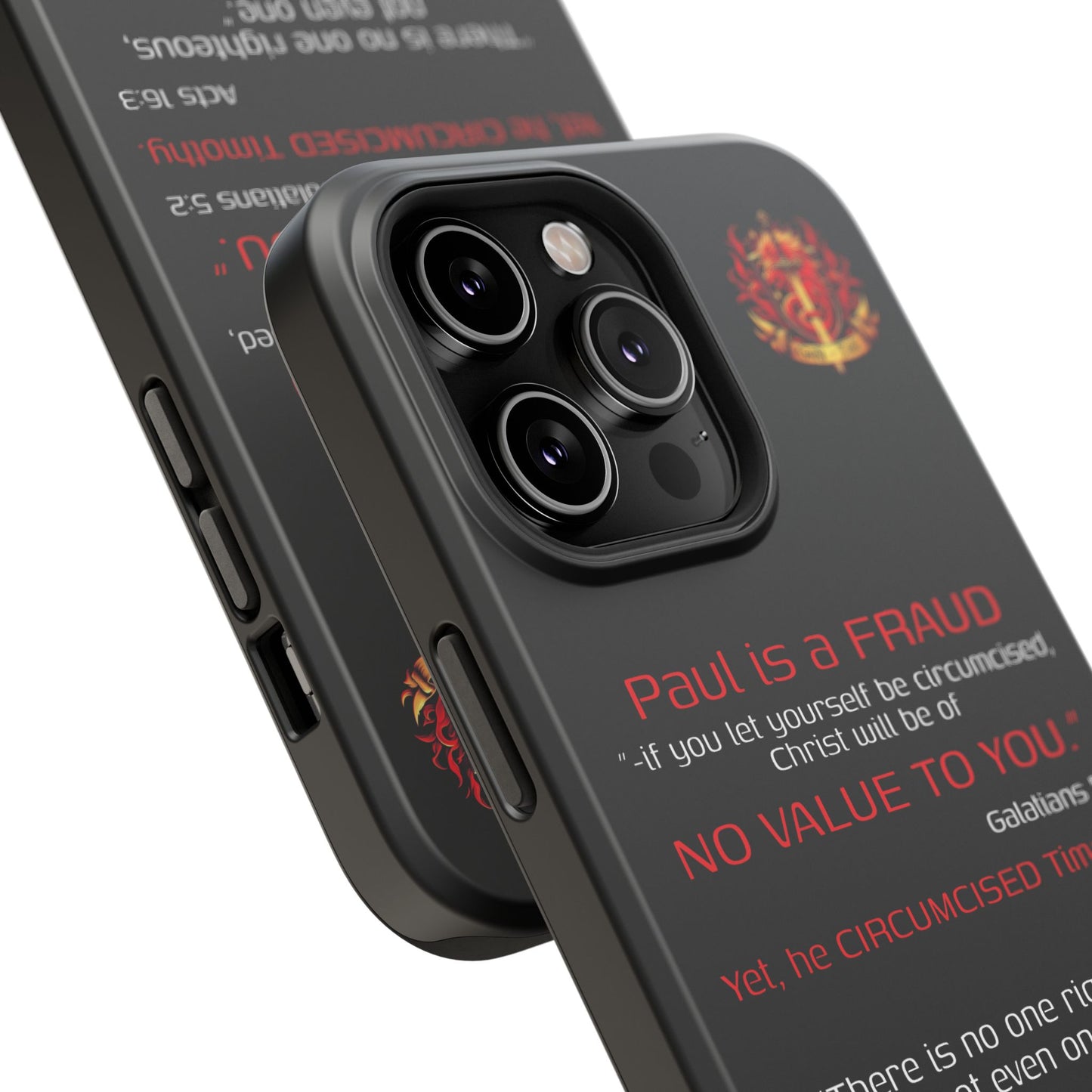 Paul's Inconsistent Philosophy - (iPhone & Samsung Galaxy) Phone Case