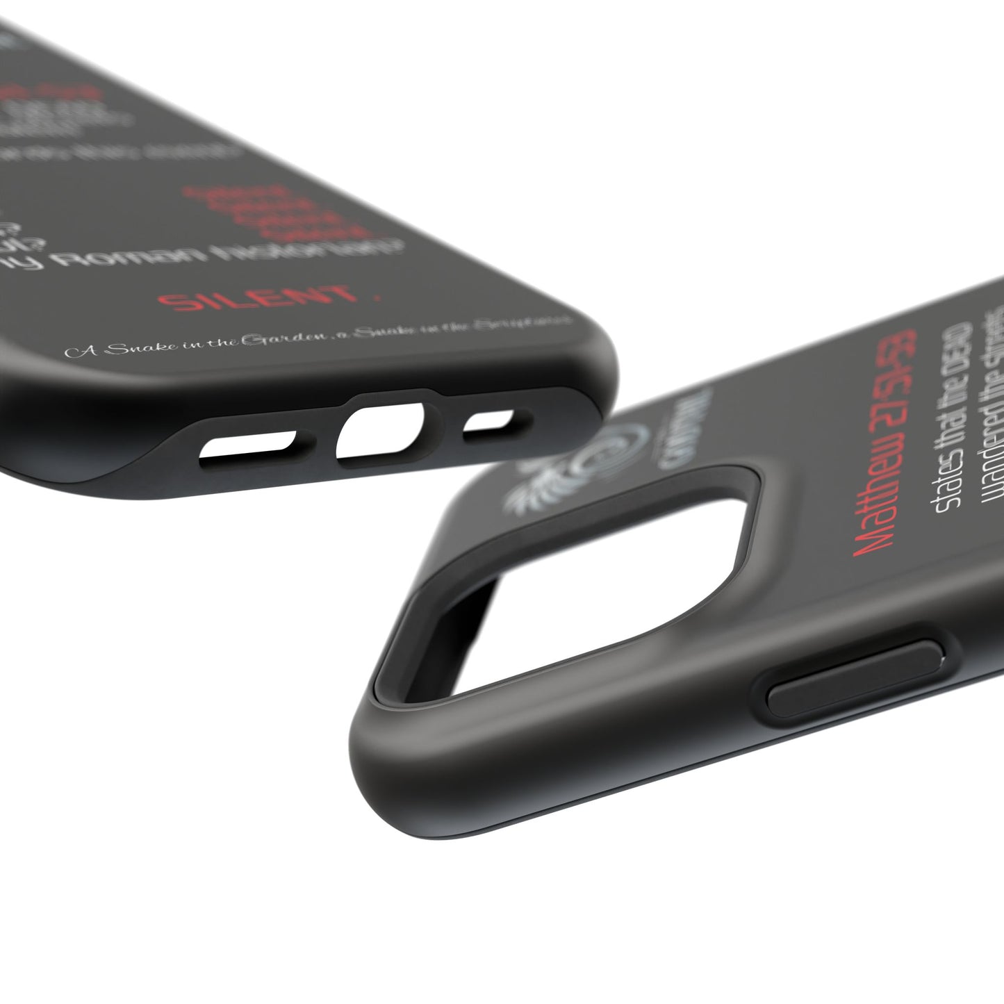Dead Wandering the Streets Inconsistency - (iPhone & Samsung Galaxy) Religious Phone Case