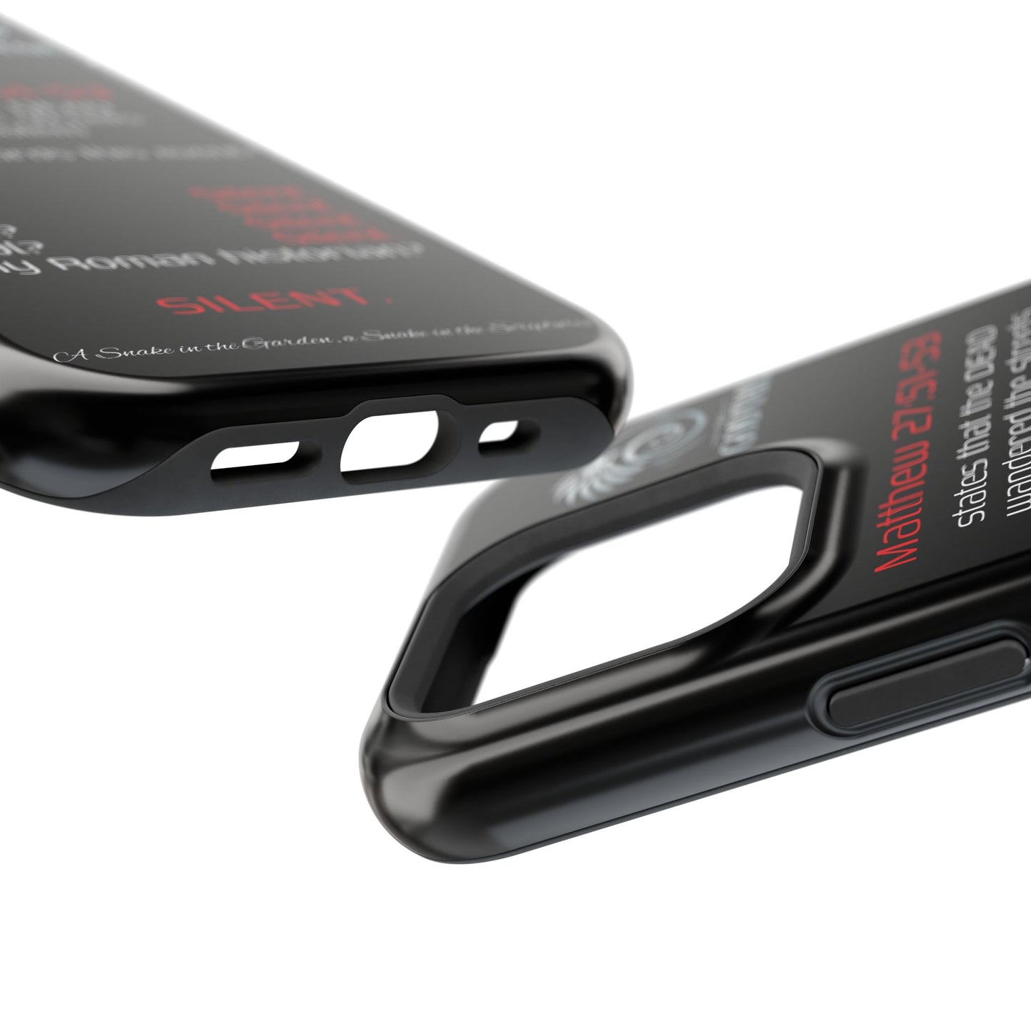 Dead Wandering the Streets Inconsistency - (iPhone & Samsung Galaxy) Religious Phone Case