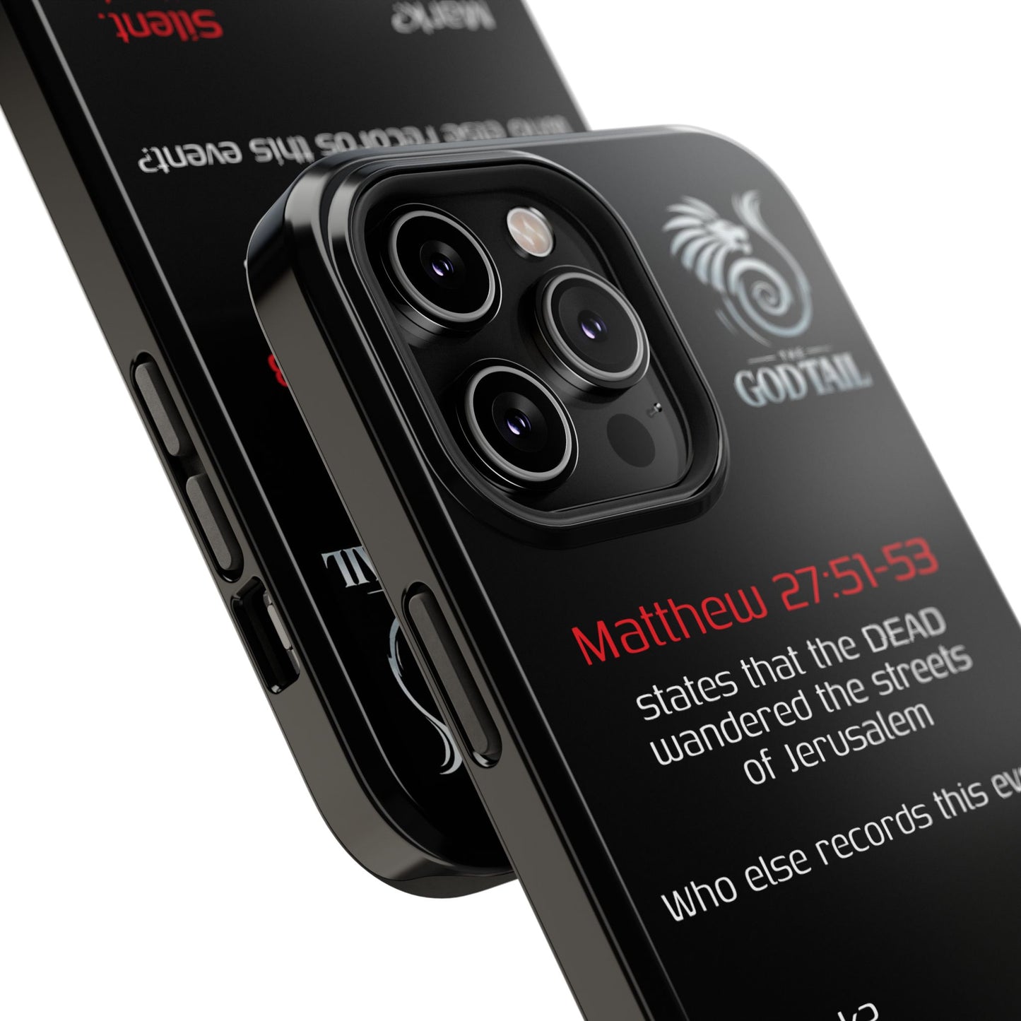 Dead Wandering the Streets Inconsistency - (iPhone & Samsung Galaxy) Religious Phone Case