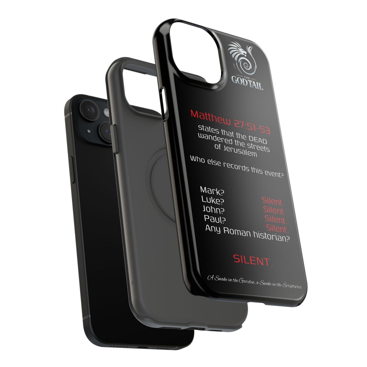 Dead Wandering the Streets Inconsistency - (iPhone & Samsung Galaxy) Religious Phone Case