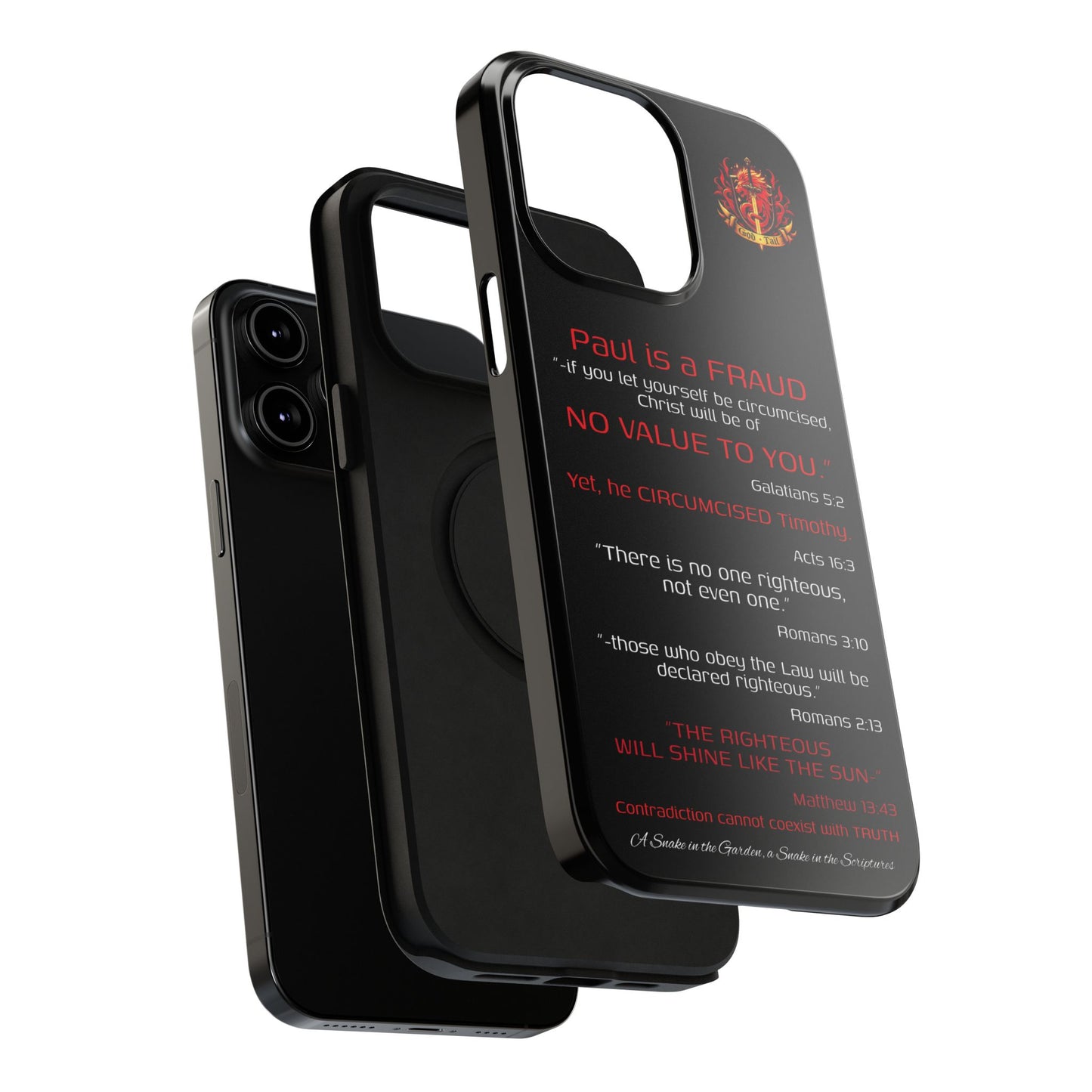Paul's Inconsistent Philosophy - (iPhone & Samsung Galaxy) Phone Case