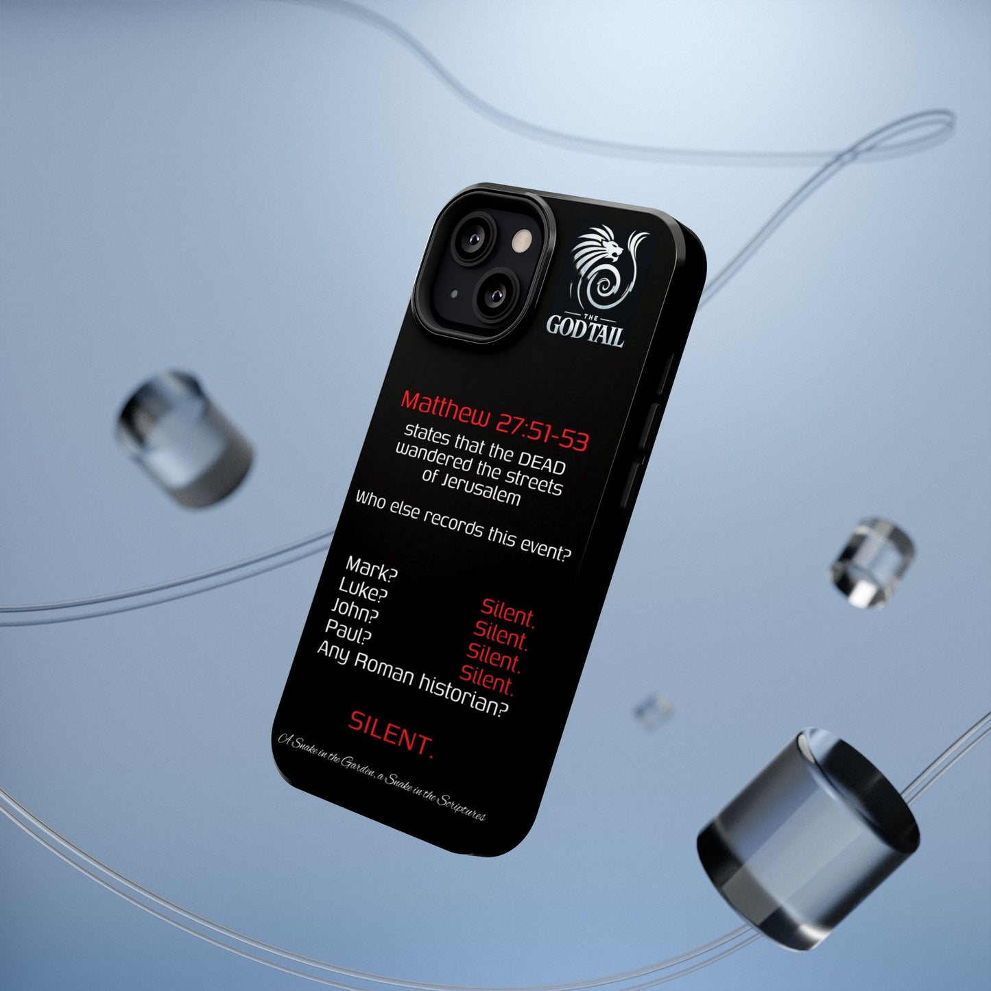 Dead Wandering the Streets Inconsistency - (iPhone & Samsung Galaxy) Religious Phone Case