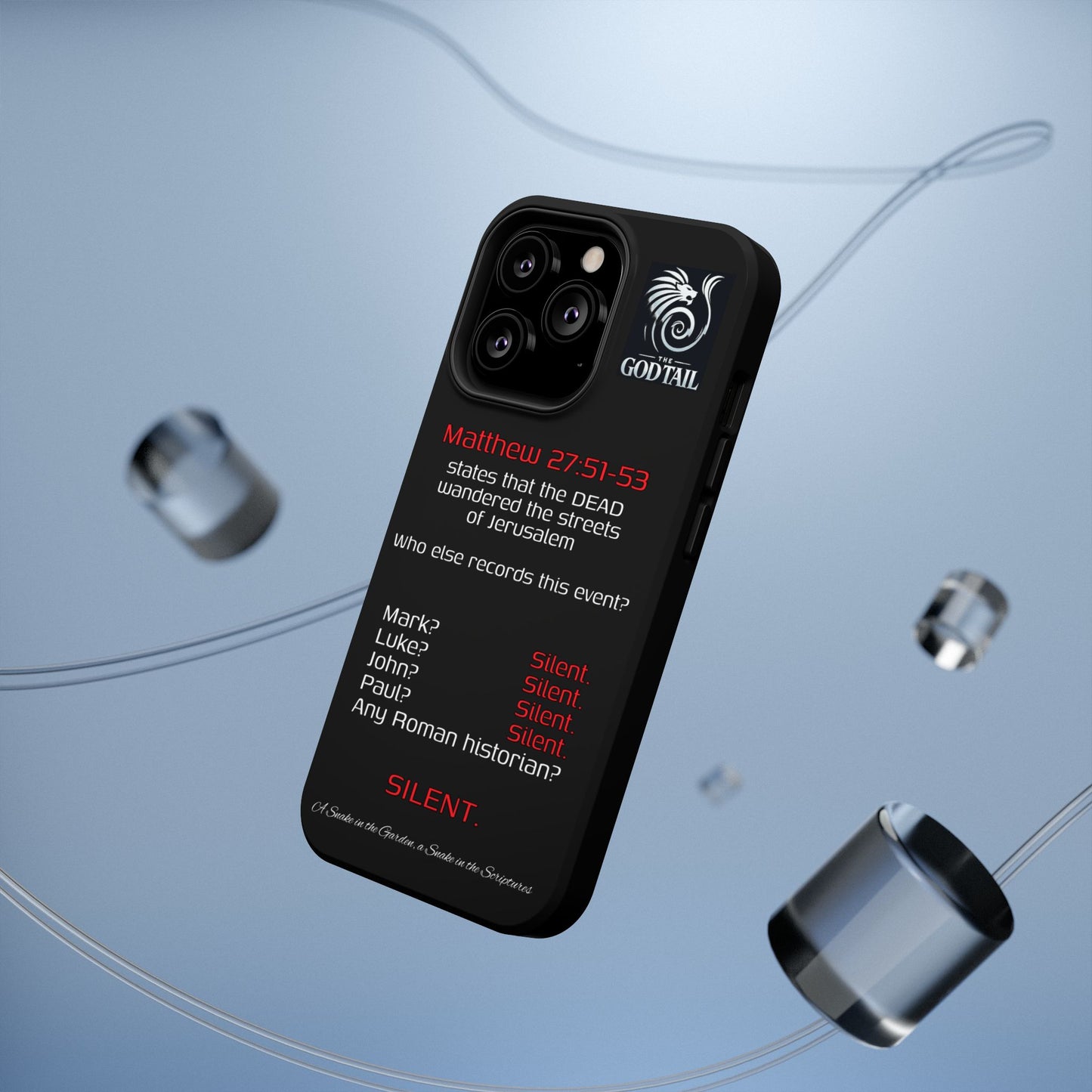 Dead Wandering the Streets Inconsistency - (iPhone & Samsung Galaxy) Religious Phone Case