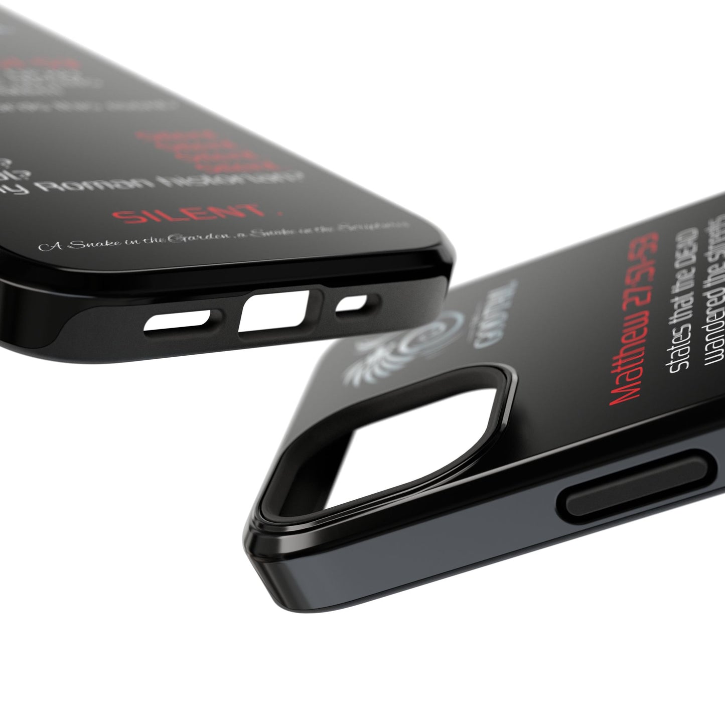Dead Wandering the Streets Inconsistency - (iPhone & Samsung Galaxy) Religious Phone Case