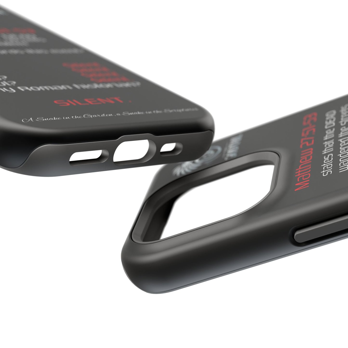 Dead Wandering the Streets Inconsistency - (iPhone & Samsung Galaxy) Religious Phone Case