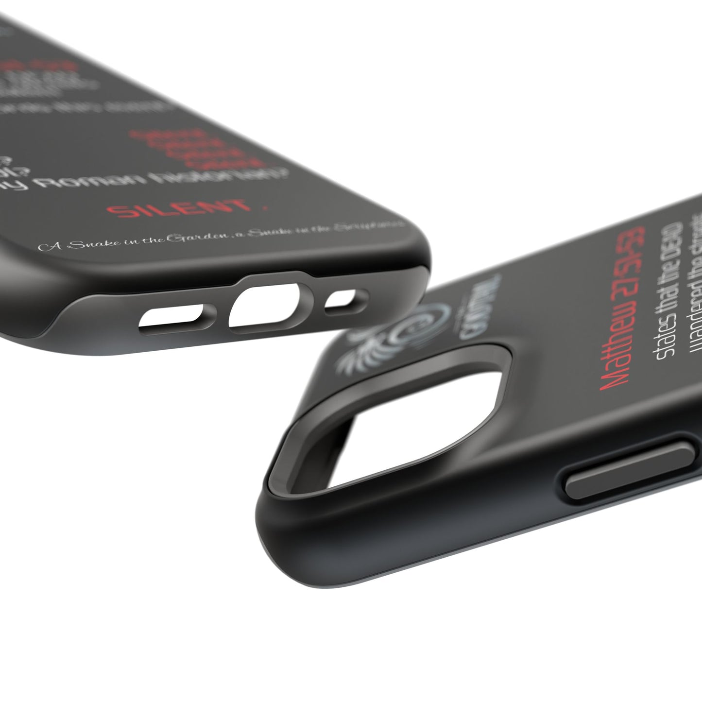 Dead Wandering the Streets Inconsistency - (iPhone & Samsung Galaxy) Religious Phone Case