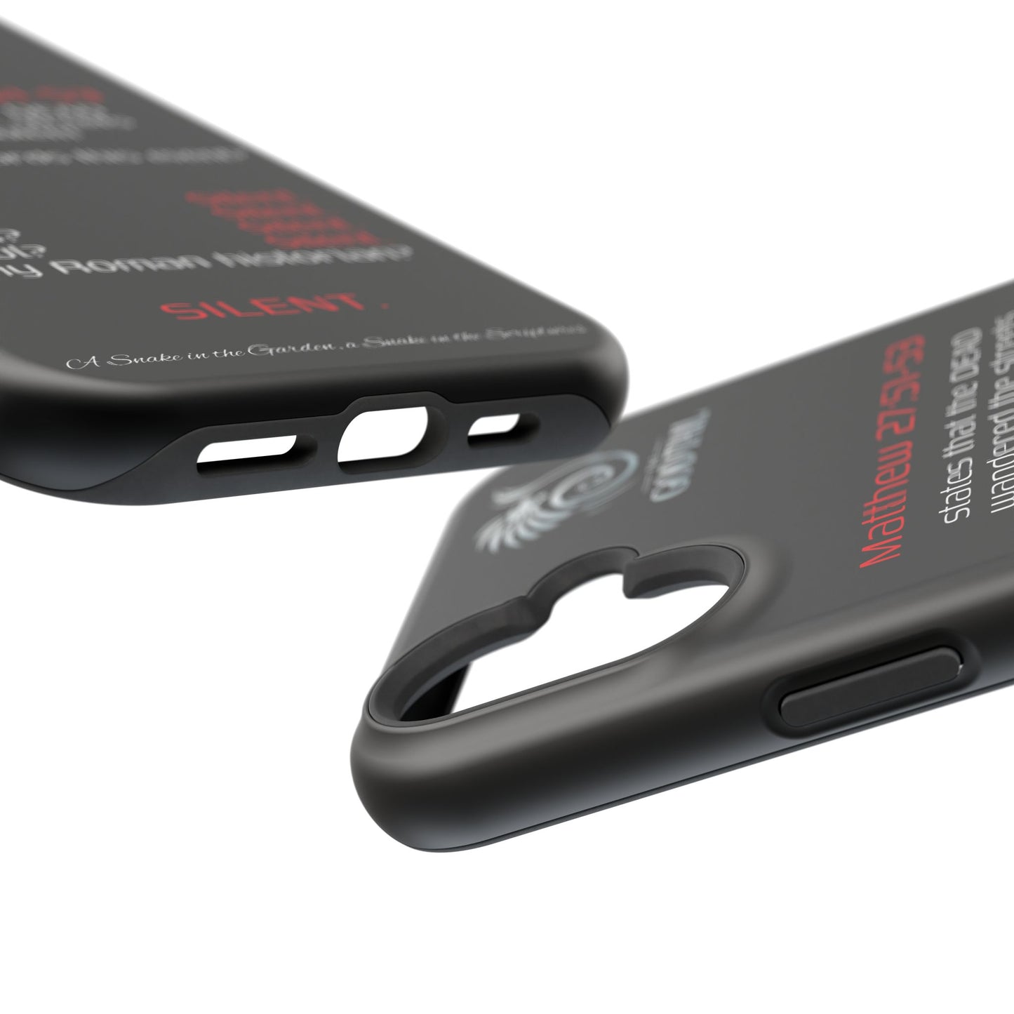 Dead Wandering the Streets Inconsistency - (iPhone & Samsung Galaxy) Religious Phone Case