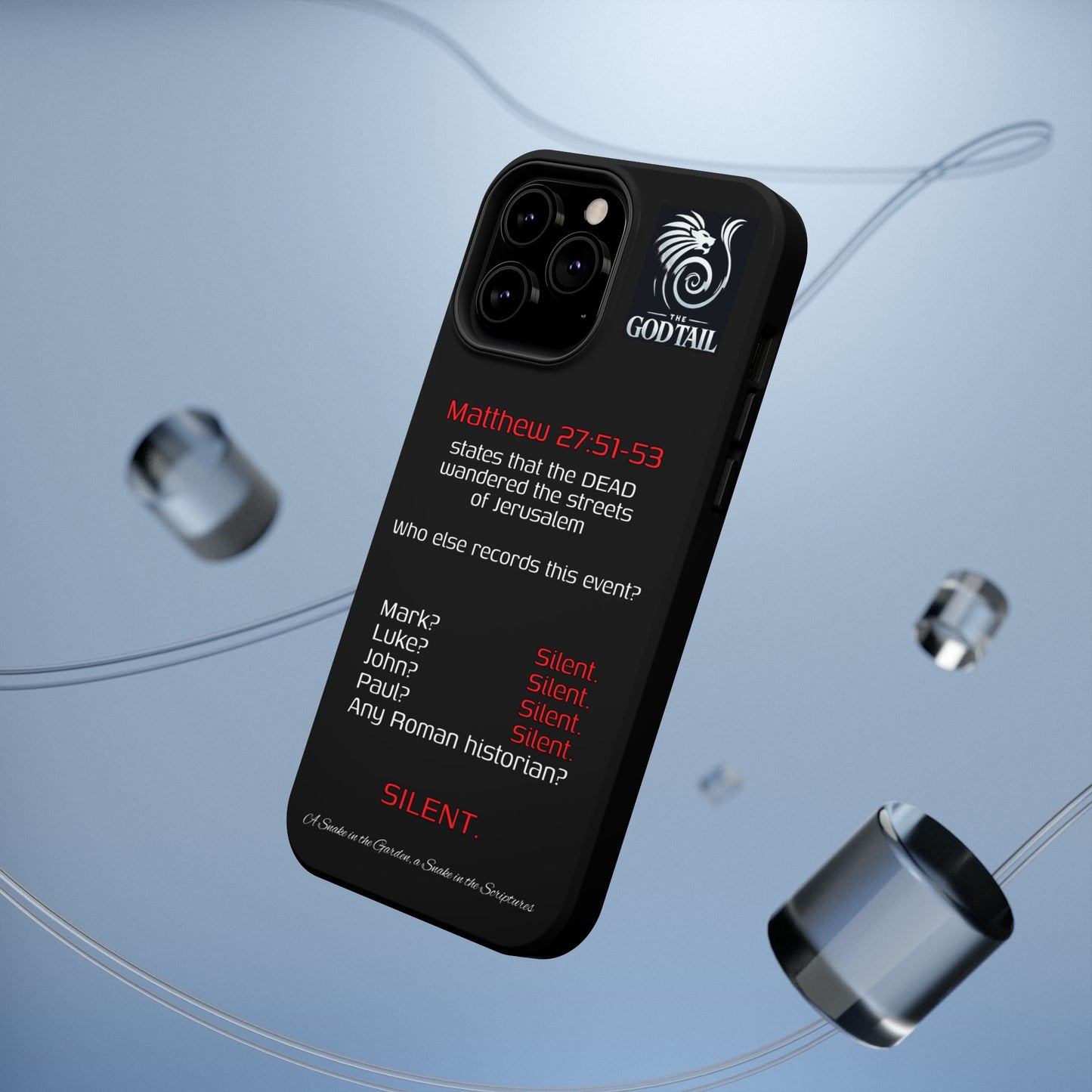 Dead Wandering the Streets Inconsistency - (iPhone & Samsung Galaxy) Religious Phone Case