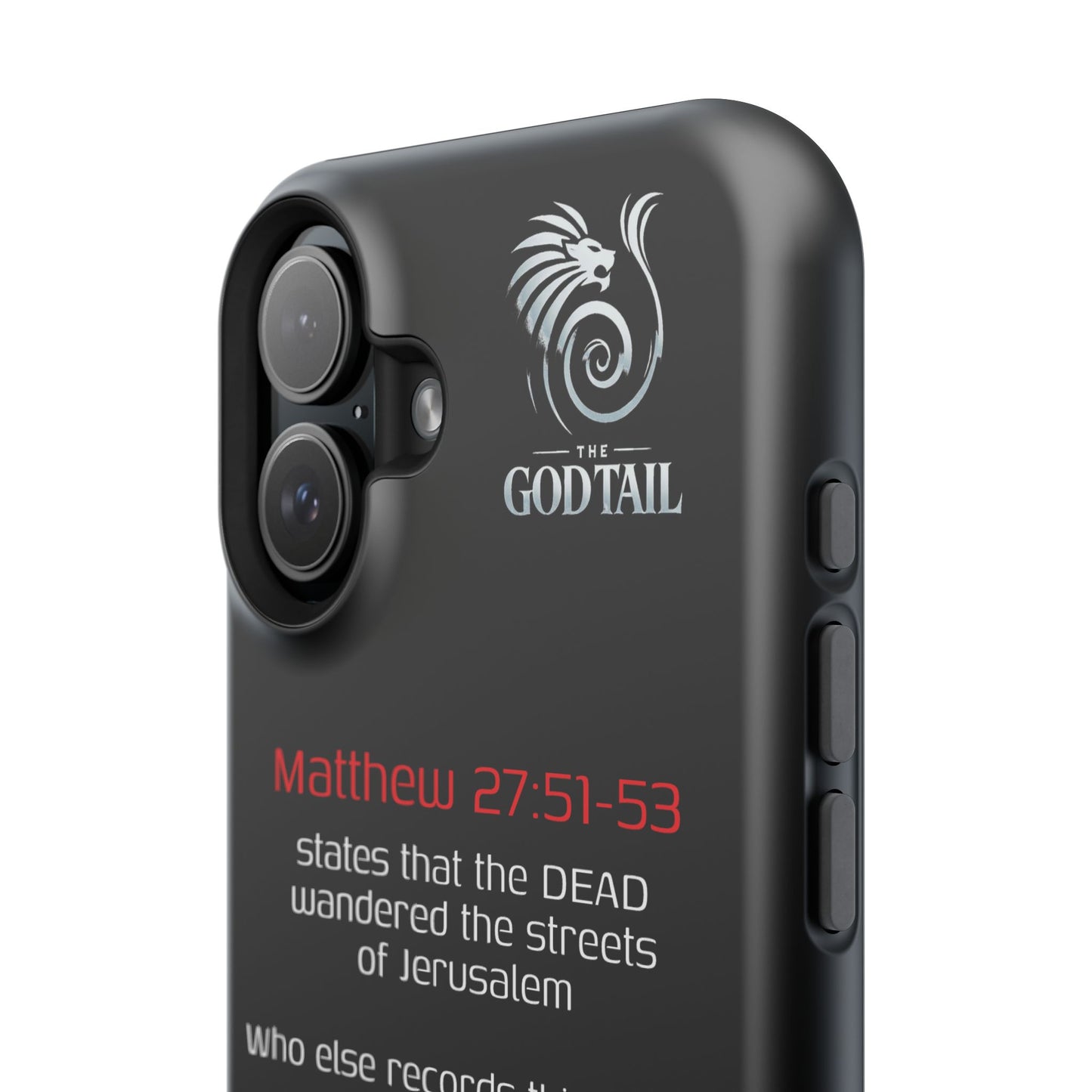 Dead Wandering the Streets Inconsistency - (iPhone & Samsung Galaxy) Religious Phone Case