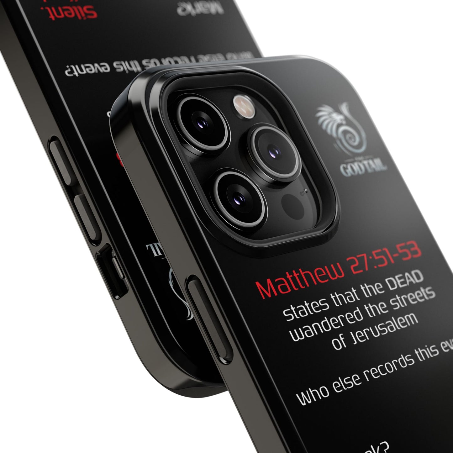 Dead Wandering the Streets Inconsistency - (iPhone & Samsung Galaxy) Religious Phone Case