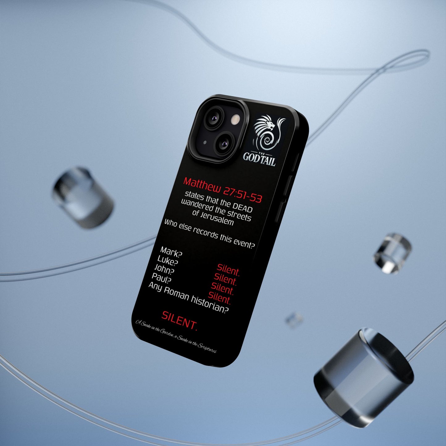 Dead Wandering the Streets Inconsistency - (iPhone & Samsung Galaxy) Religious Phone Case