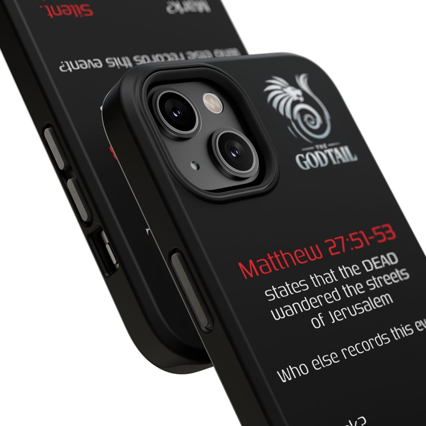 Dead Wandering the Streets Inconsistency - (iPhone & Samsung Galaxy) Religious Phone Case