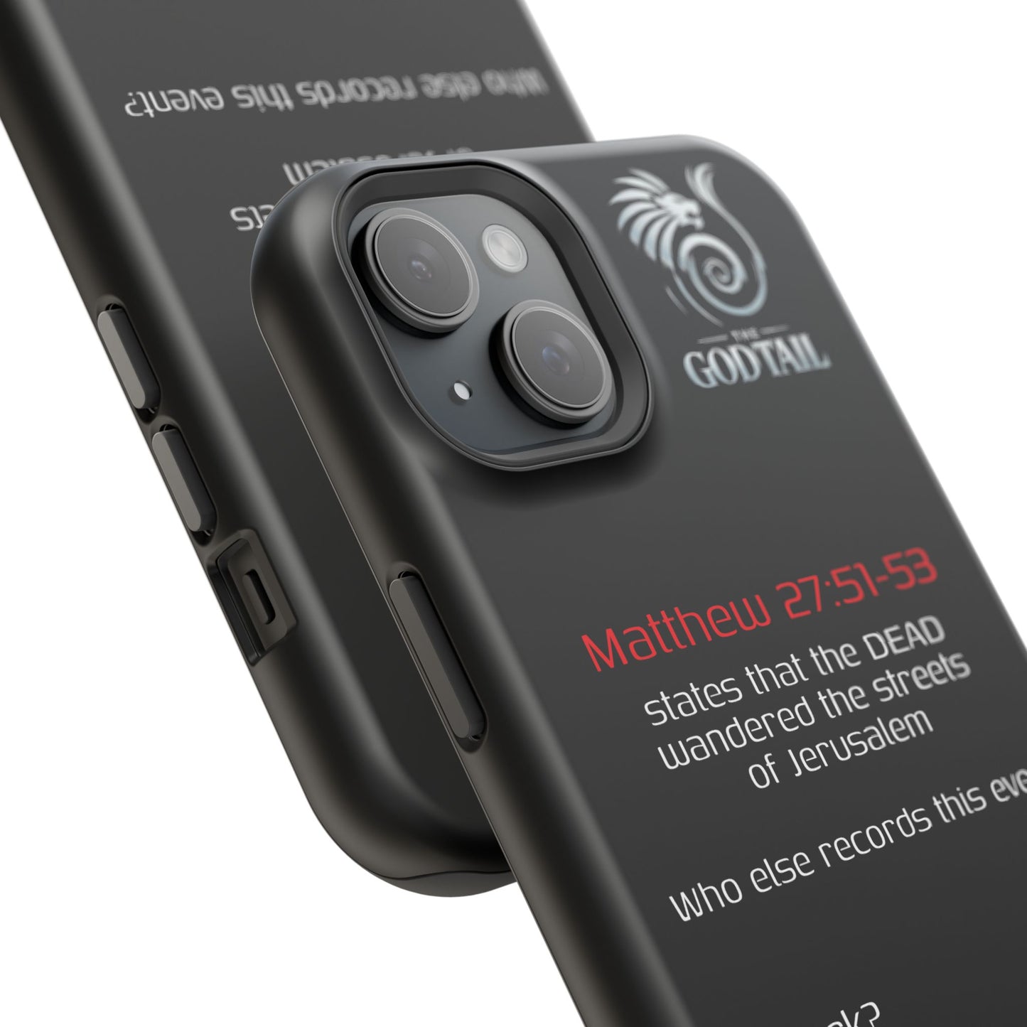 Dead Wandering the Streets Inconsistency - (iPhone & Samsung Galaxy) Religious Phone Case