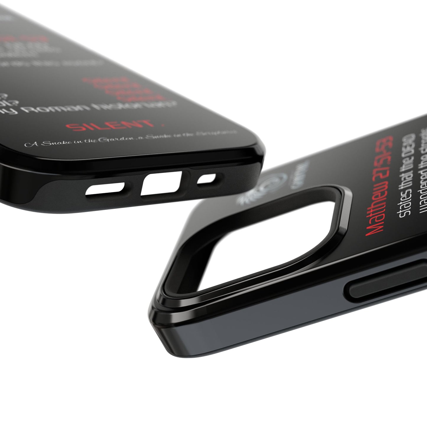 Dead Wandering the Streets Inconsistency - (iPhone & Samsung Galaxy) Religious Phone Case