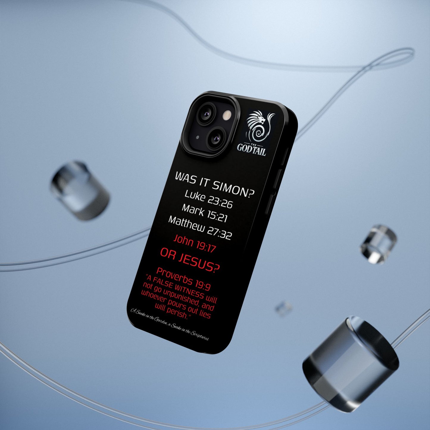 Who Carried the Cross Inconsistency - (iPhone & Samsung Galaxy) Phone Case