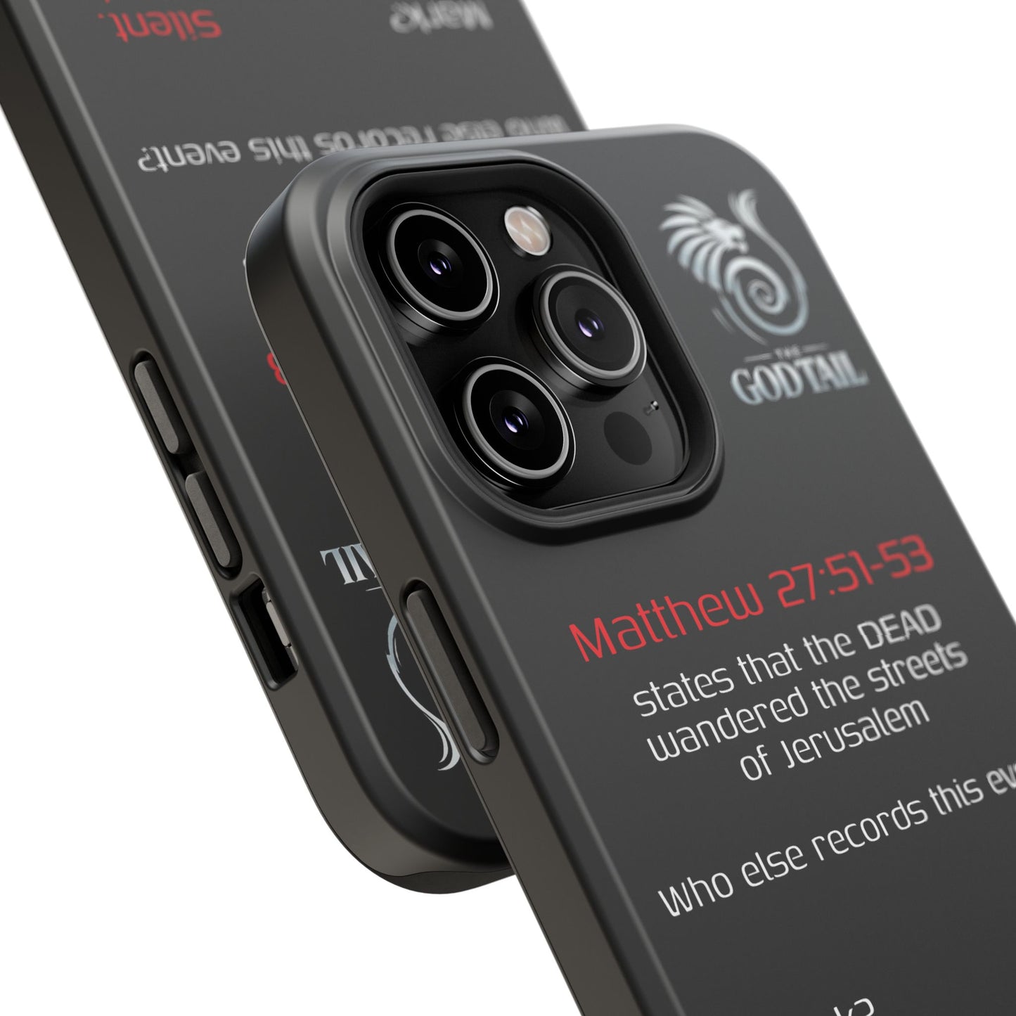 Dead Wandering the Streets Inconsistency - (iPhone & Samsung Galaxy) Religious Phone Case