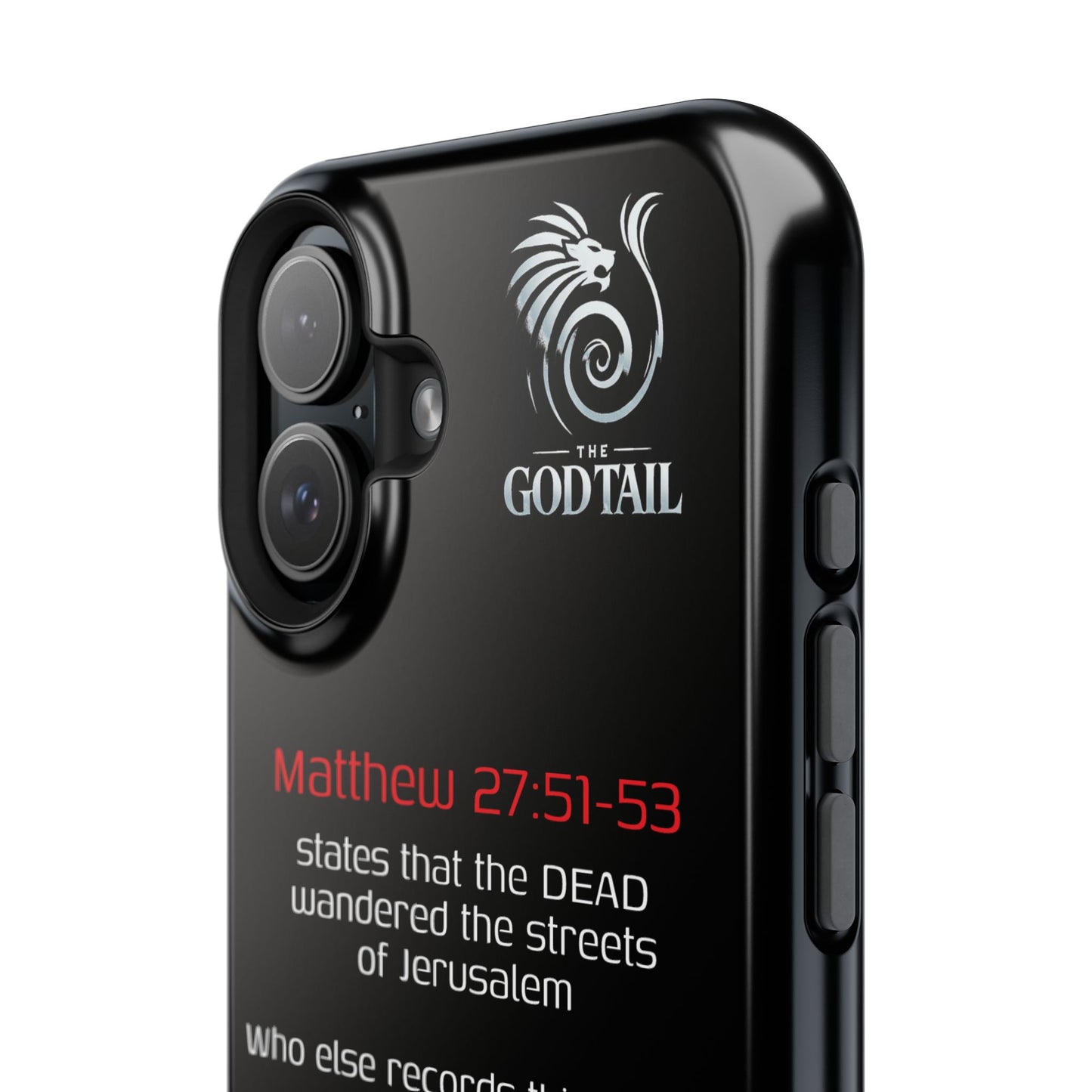 Dead Wandering the Streets Inconsistency - (iPhone & Samsung Galaxy) Religious Phone Case