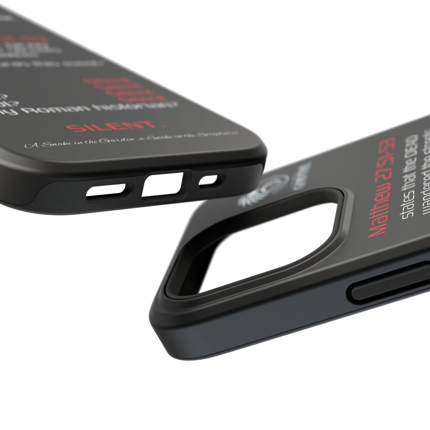 Dead Wandering the Streets Inconsistency - (iPhone & Samsung Galaxy) Religious Phone Case