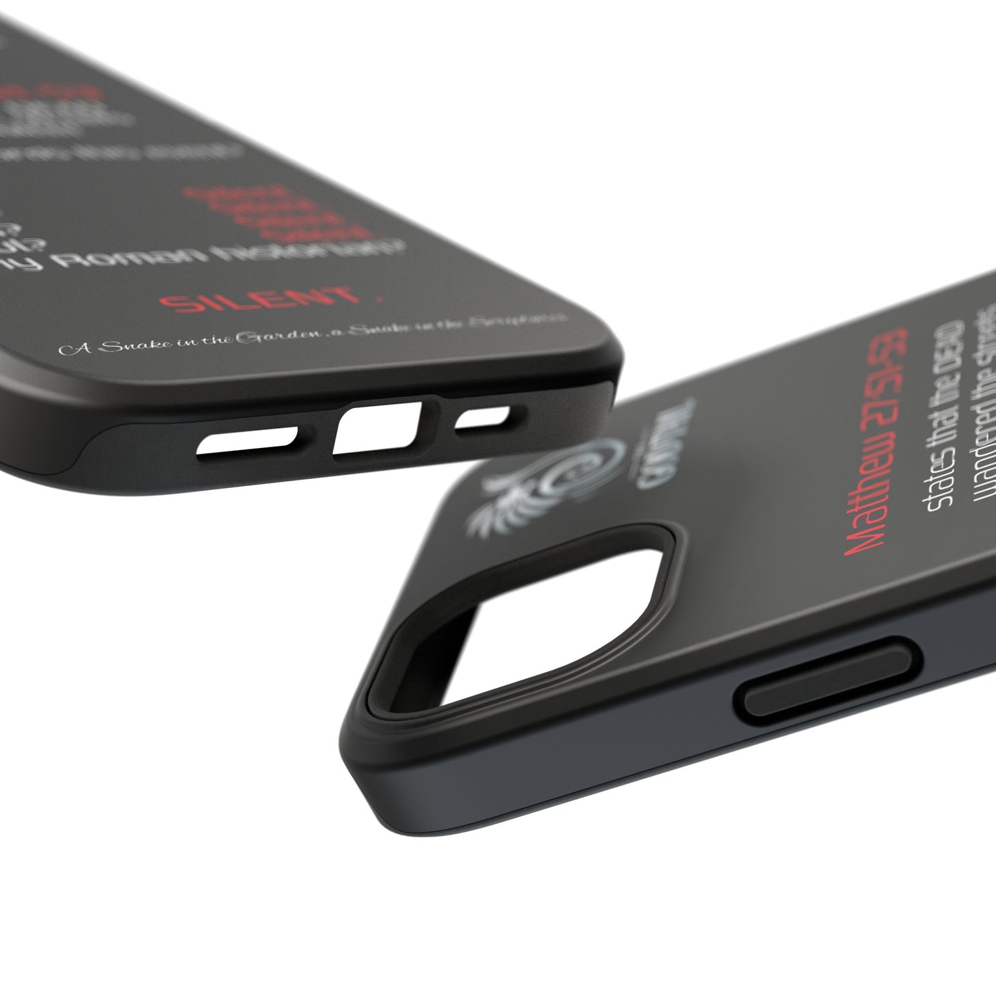 Dead Wandering the Streets Inconsistency - (iPhone & Samsung Galaxy) Religious Phone Case