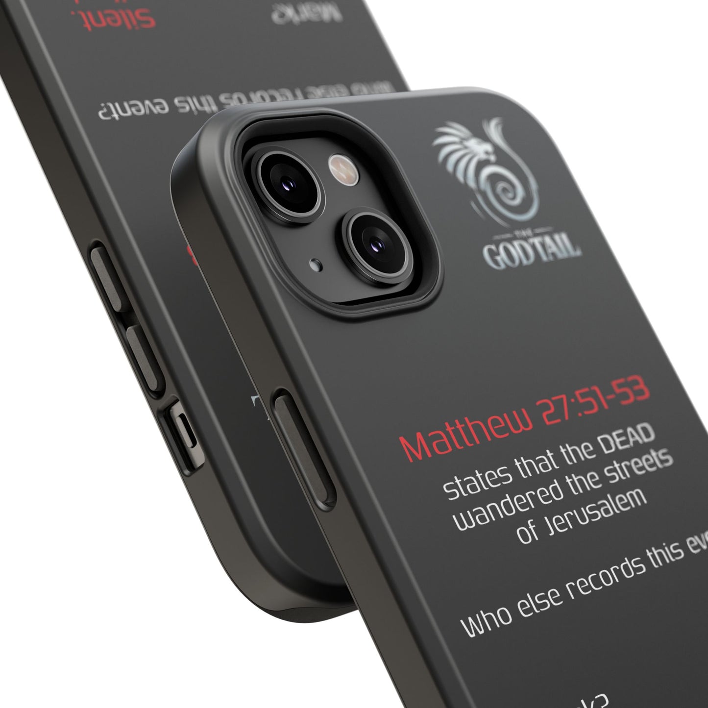Dead Wandering the Streets Inconsistency - (iPhone & Samsung Galaxy) Religious Phone Case