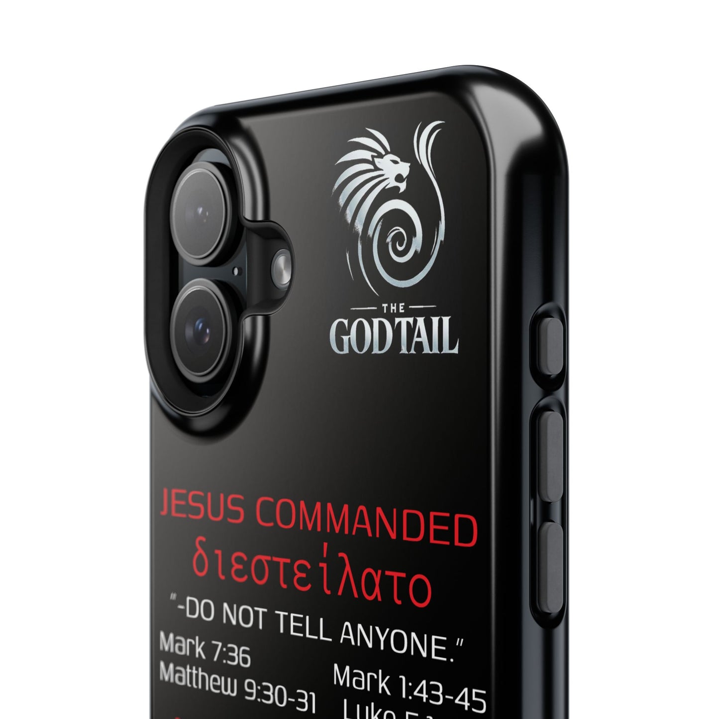 Jesus Leading to Sin Inconsistency - (iPhone & Samsung Galaxy) Phone Case