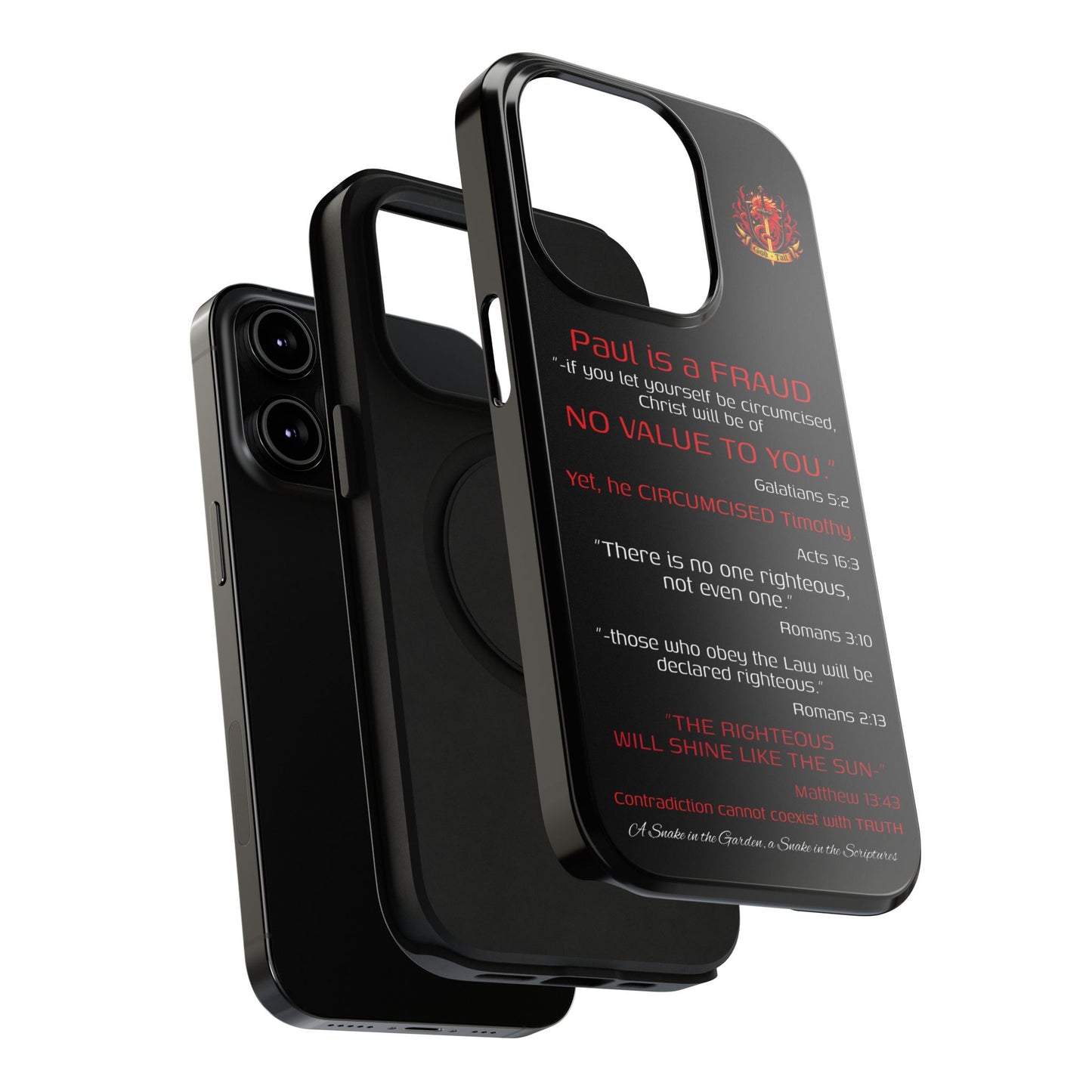 Paul's Inconsistent Philosophy - (iPhone & Samsung Galaxy) Phone Case