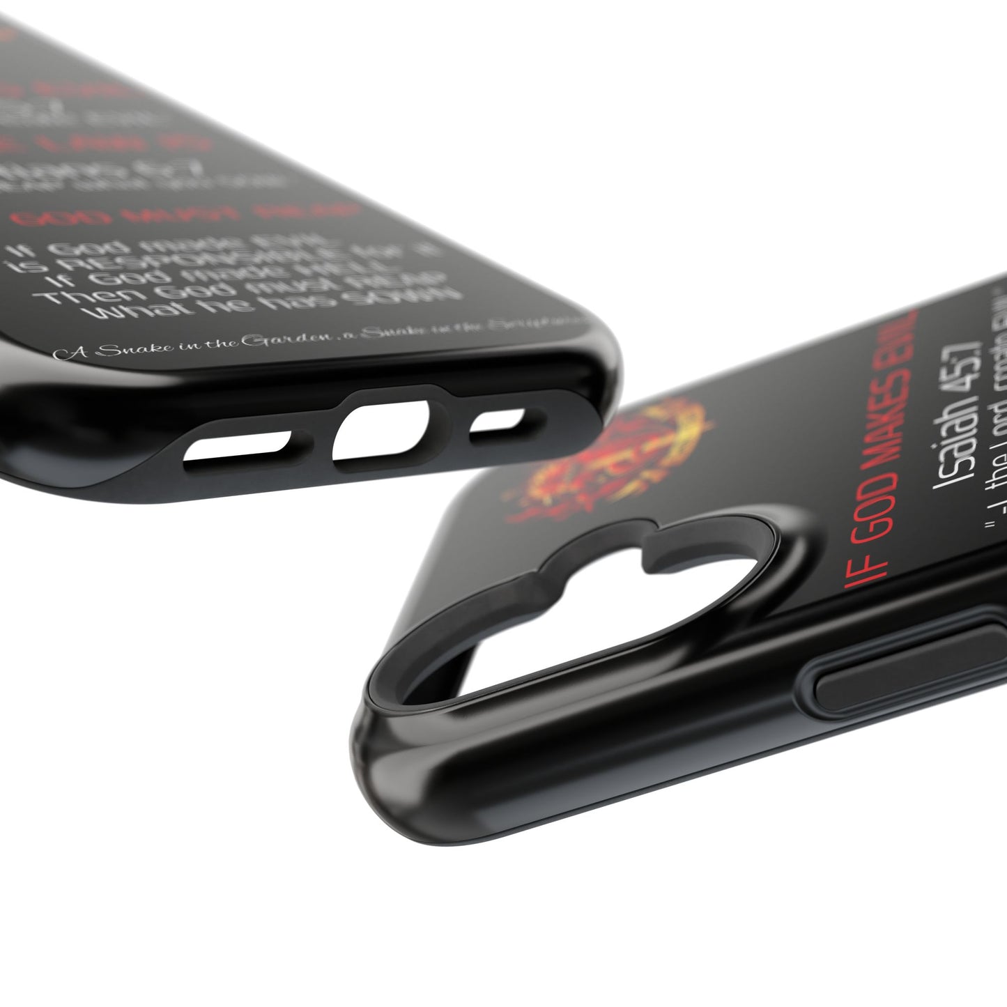 Inconsistency of God Creating Evil - (iPhone and Samsung Galaxy) Phone Case