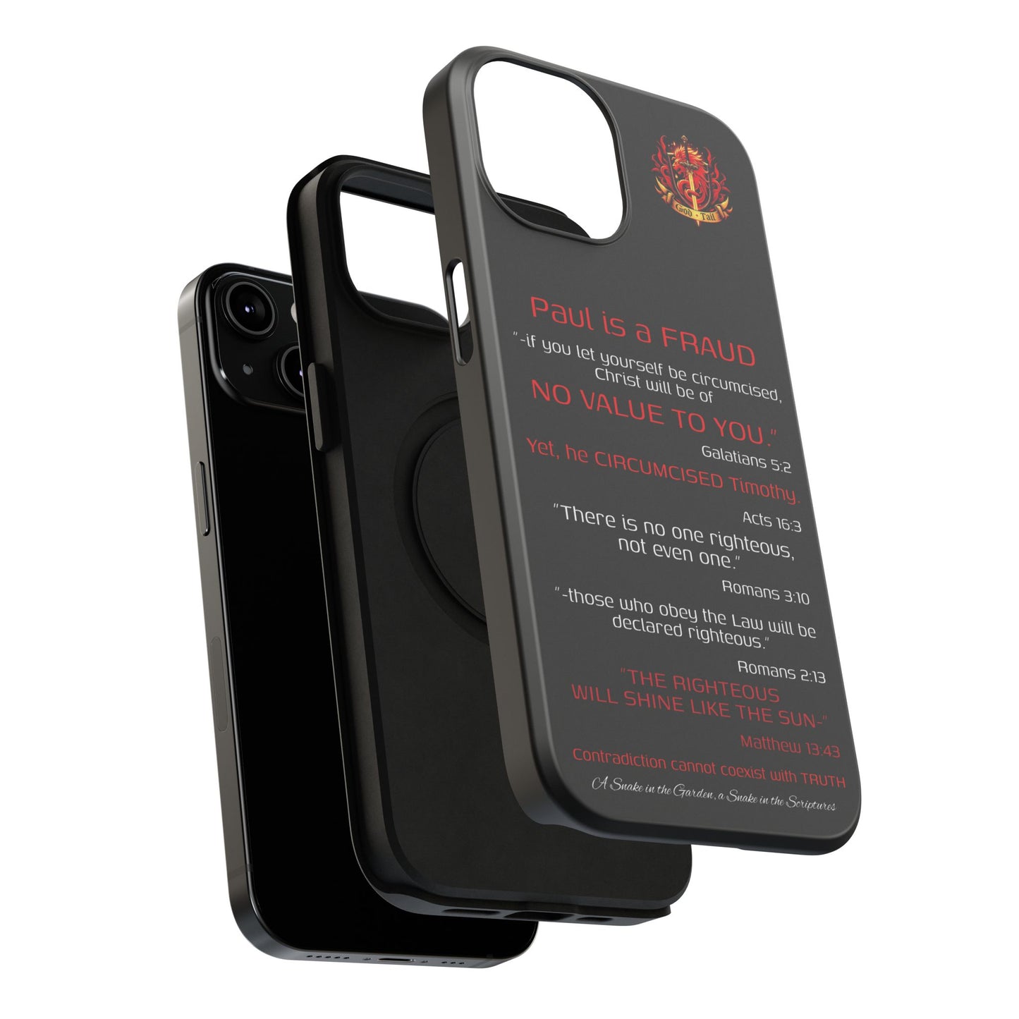 Paul's Inconsistent Philosophy - (iPhone & Samsung Galaxy) Phone Case
