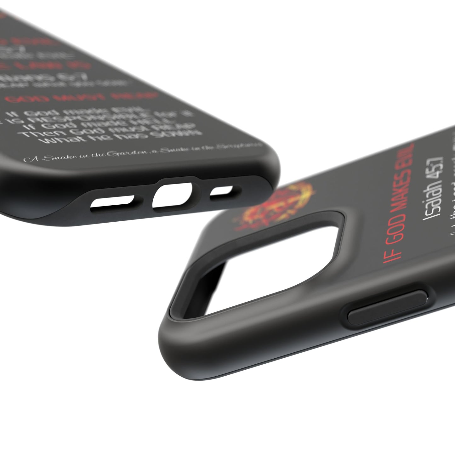 Inconsistency of God Creating Evil - (iPhone and Samsung Galaxy) Phone Case