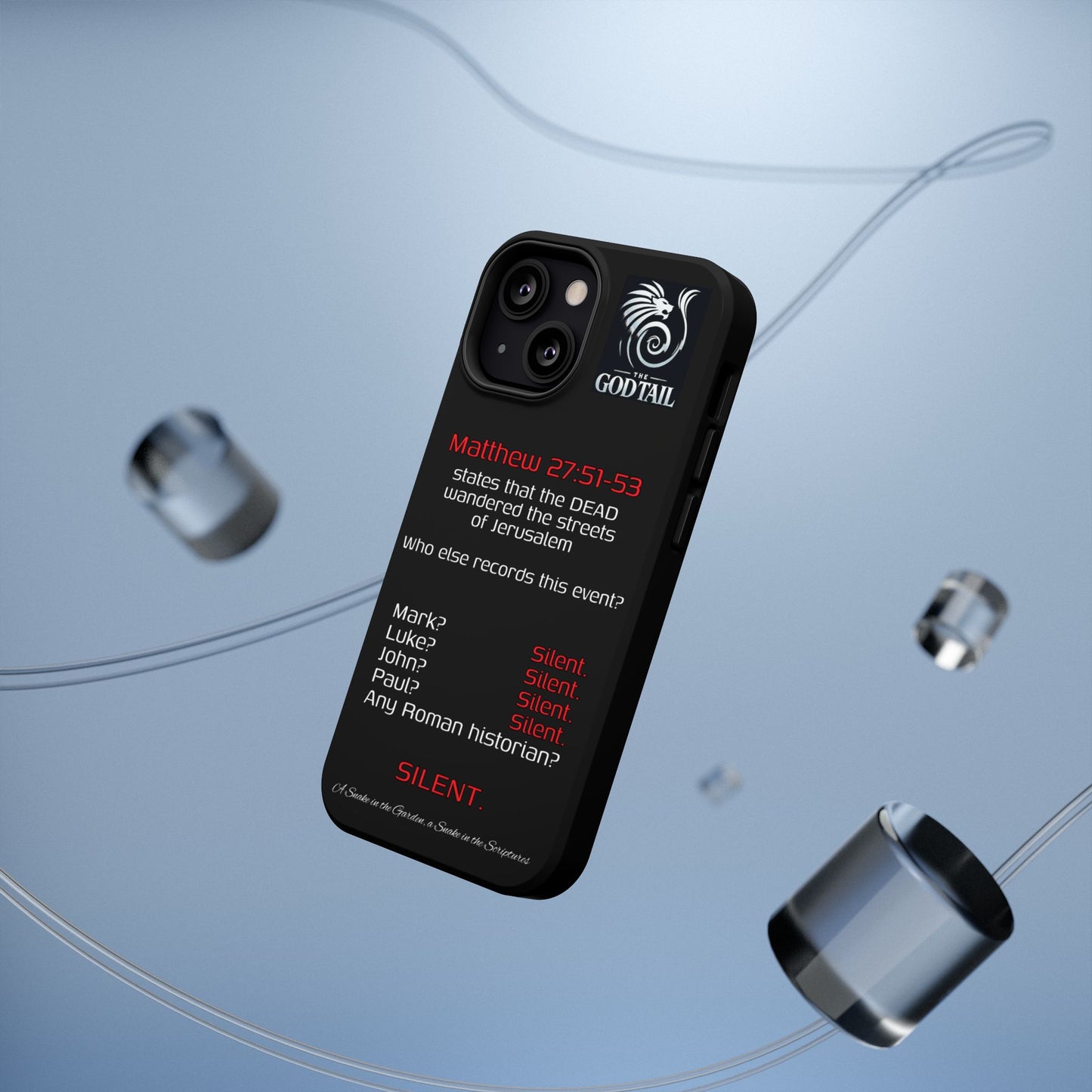Dead Wandering the Streets Inconsistency - (iPhone & Samsung Galaxy) Religious Phone Case