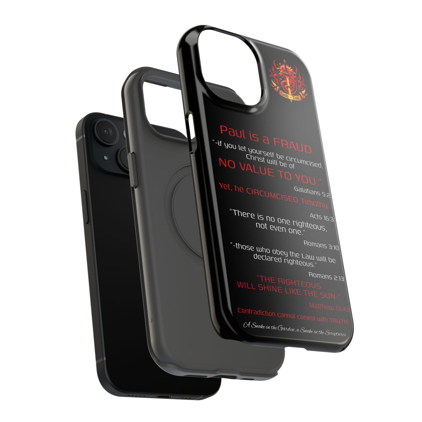 Paul's Inconsistent Philosophy - (iPhone & Samsung Galaxy) Phone Case