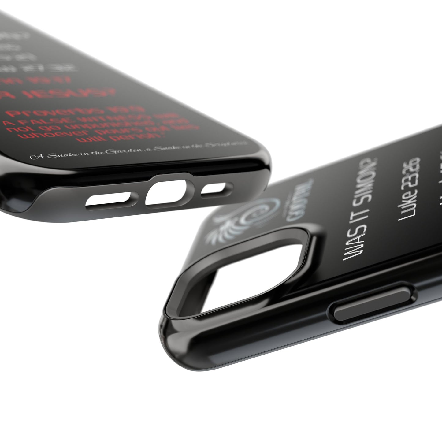 Who Carried the Cross Inconsistency - (iPhone & Samsung Galaxy) Phone Case