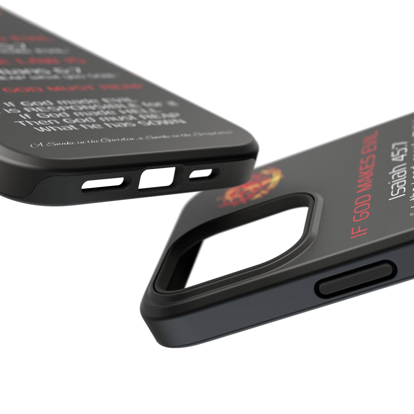 Inconsistency of God Creating Evil - (iPhone and Samsung Galaxy) Phone Case