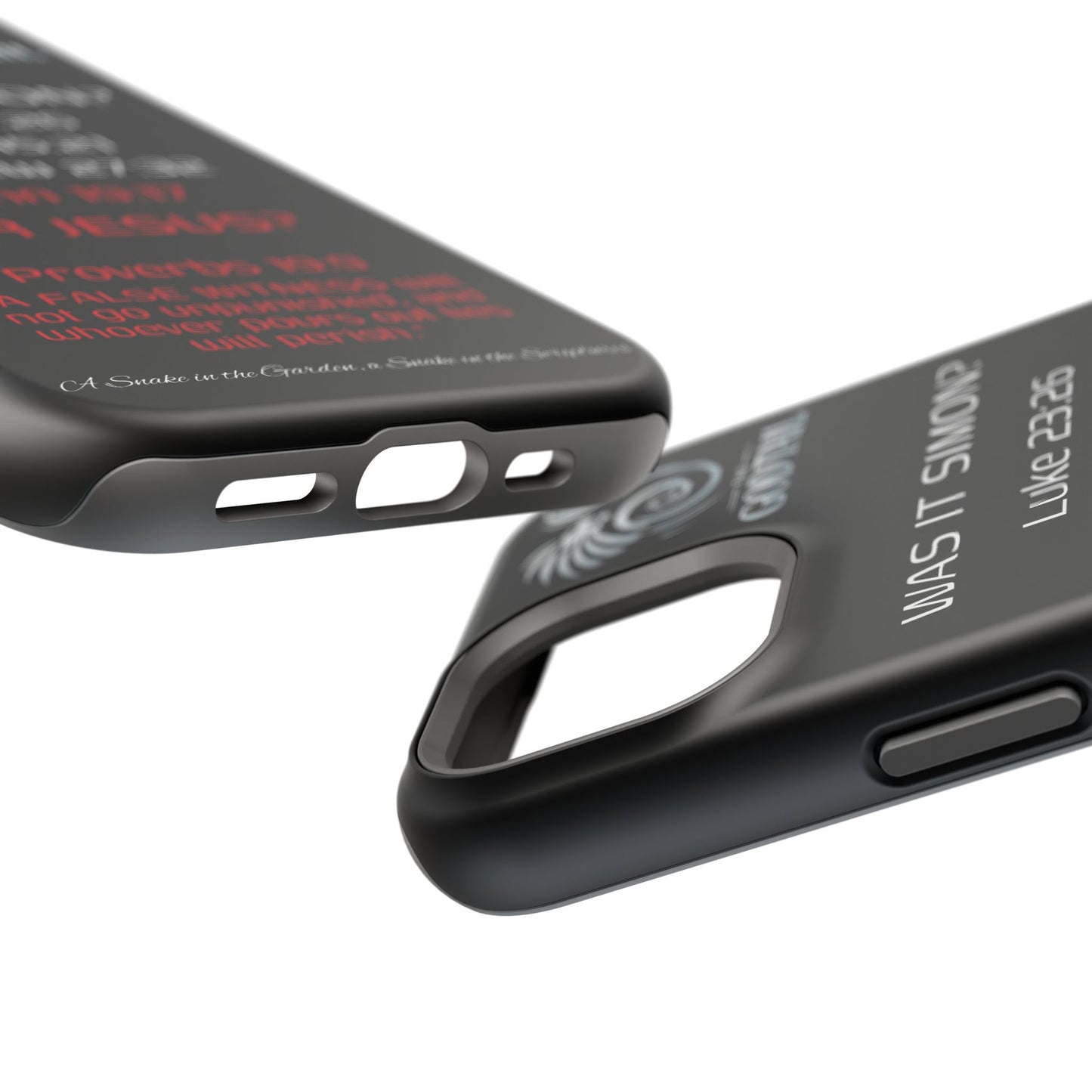 Who Carried the Cross Inconsistency - (iPhone & Samsung Galaxy) Phone Case