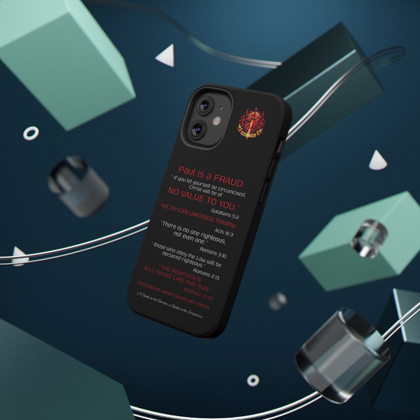 Paul's Inconsistent Philosophy - (iPhone & Samsung Galaxy) Phone Case