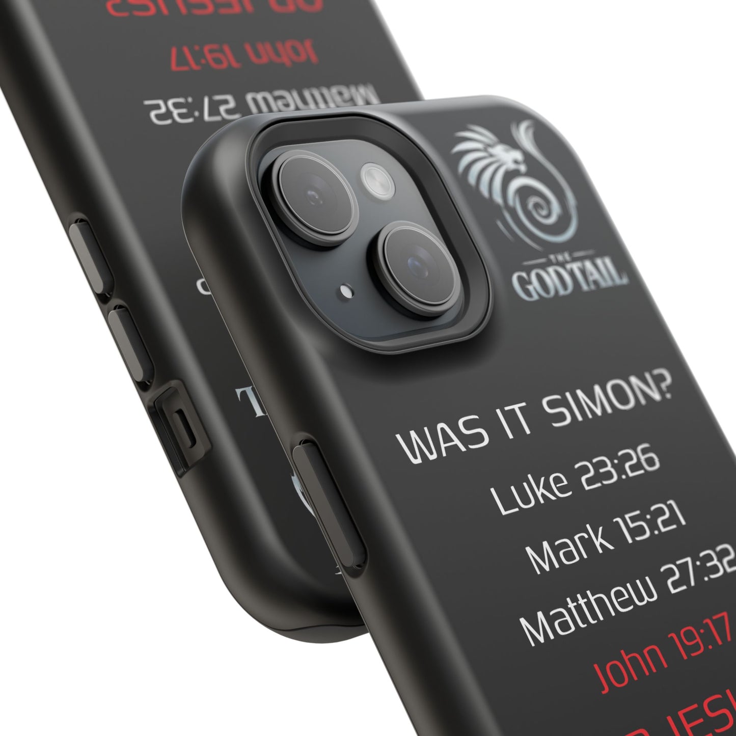 Who Carried the Cross Inconsistency - (iPhone & Samsung Galaxy) Phone Case