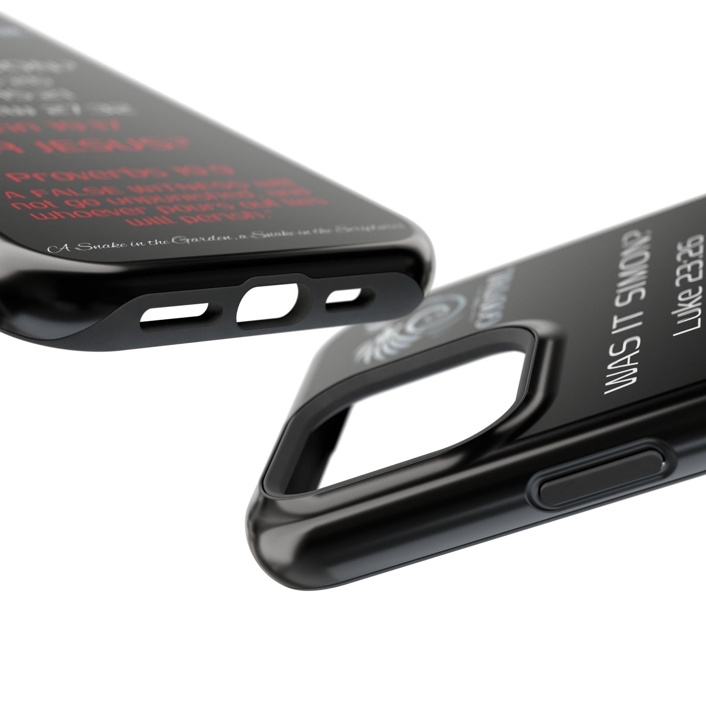 Who Carried the Cross Inconsistency - (iPhone & Samsung Galaxy) Phone Case