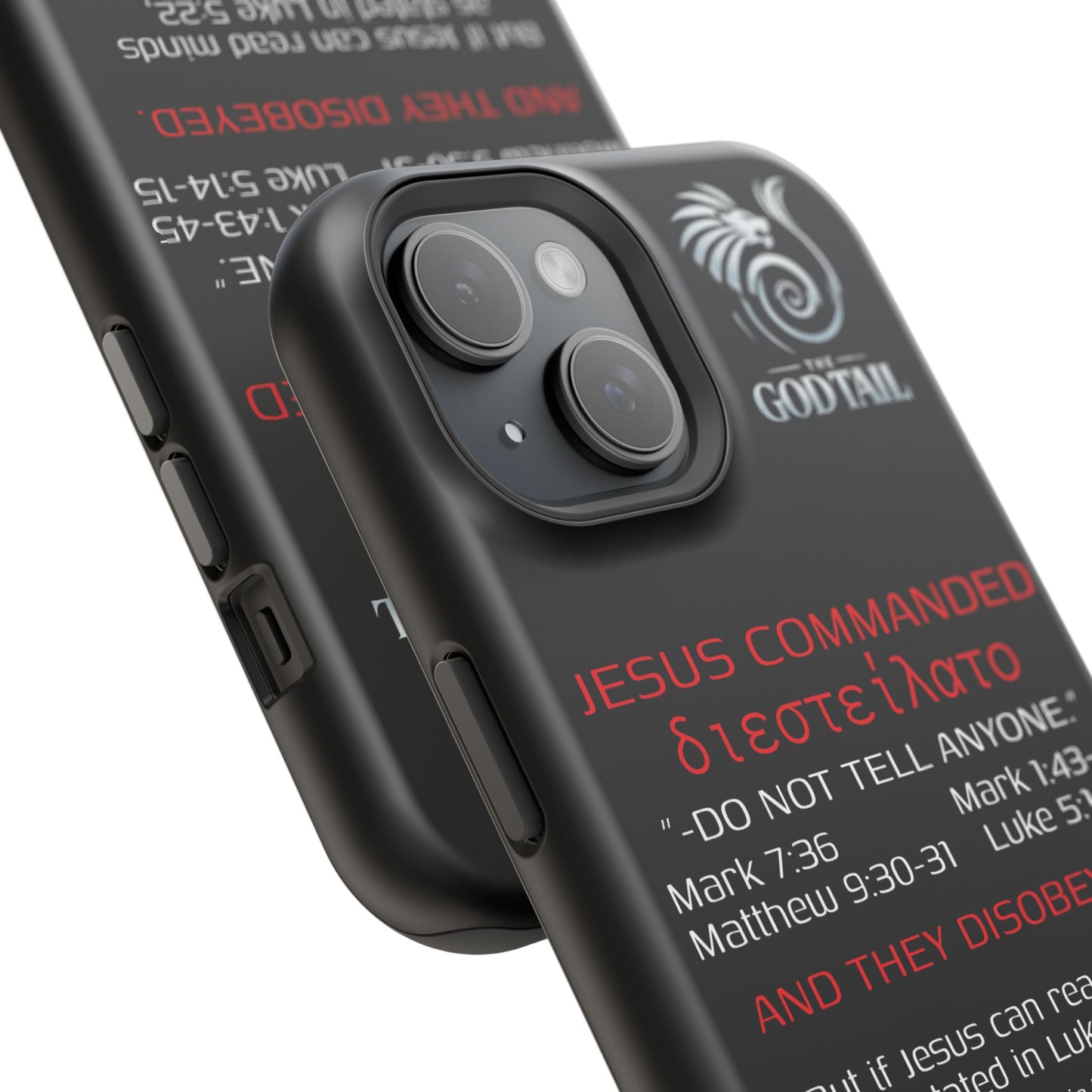 Jesus Leading to Sin Inconsistency - (iPhone & Samsung Galaxy) Phone Case