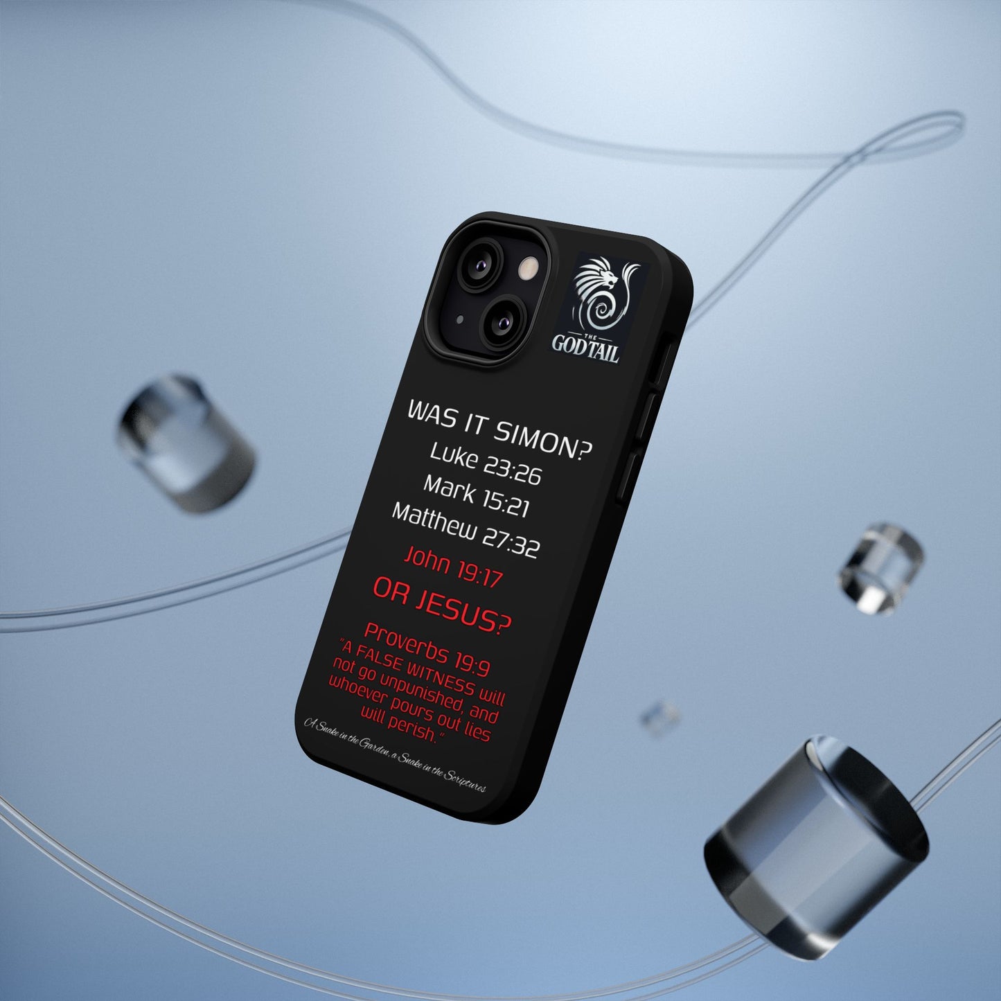 Who Carried the Cross Inconsistency - (iPhone & Samsung Galaxy) Phone Case