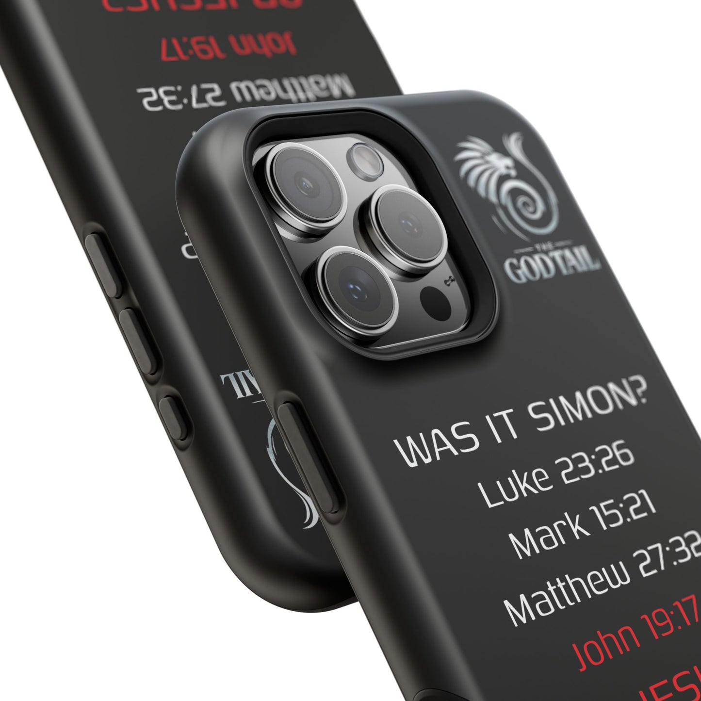Who Carried the Cross Inconsistency - (iPhone & Samsung Galaxy) Phone Case
