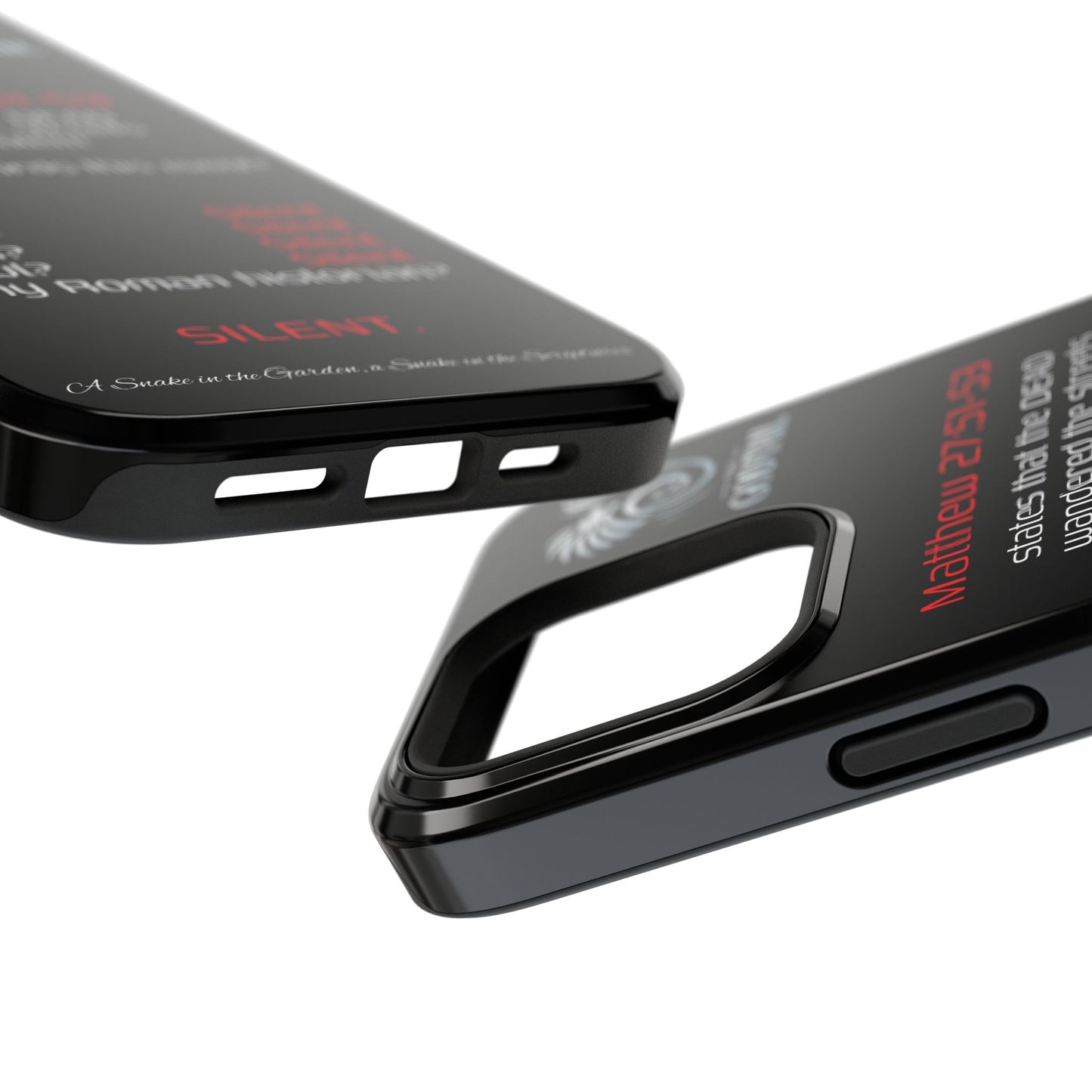 Dead Wandering the Streets Inconsistency - (iPhone & Samsung Galaxy) Religious Phone Case
