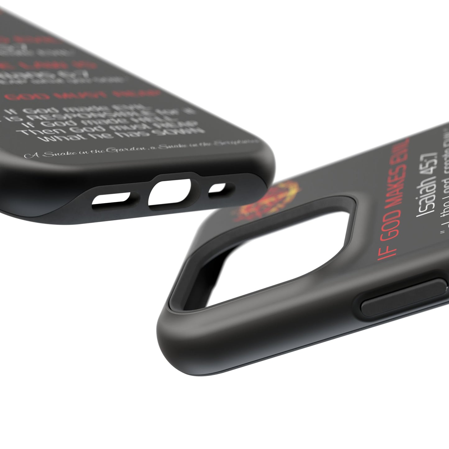 Inconsistency of God Creating Evil - (iPhone and Samsung Galaxy) Phone Case