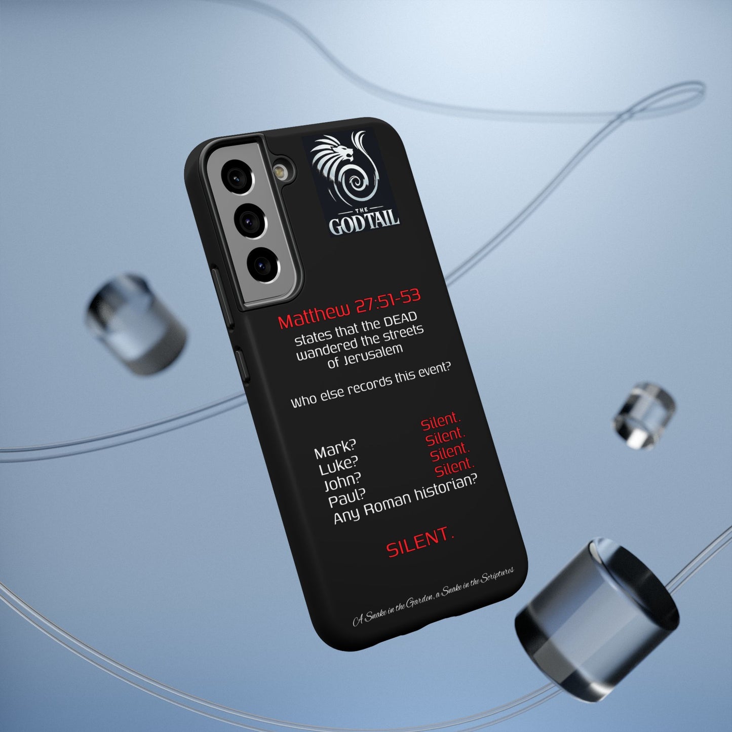 Dead Wandering the Streets Inconsistency - (iPhone & Samsung Galaxy) Religious Phone Case