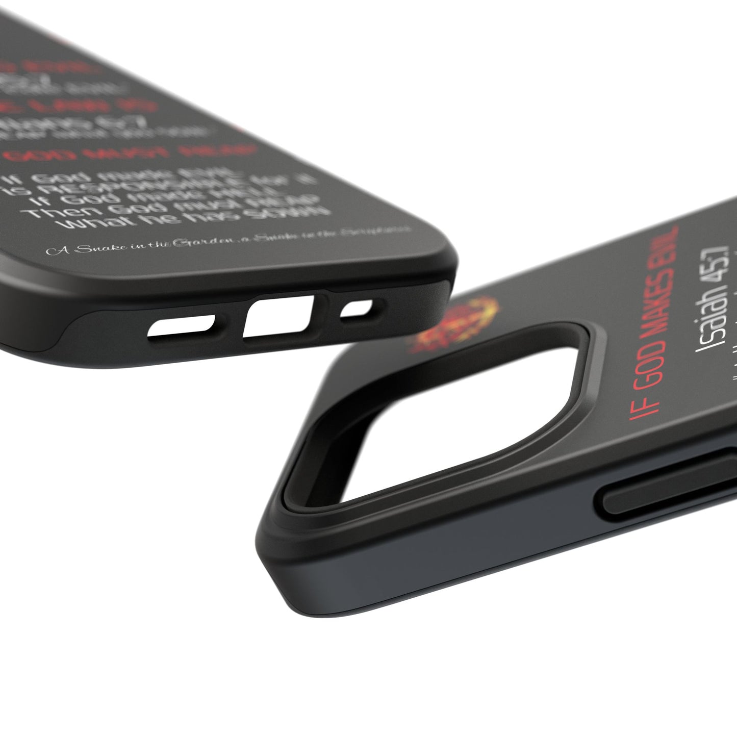 Inconsistency of God Creating Evil - (iPhone and Samsung Galaxy) Phone Case